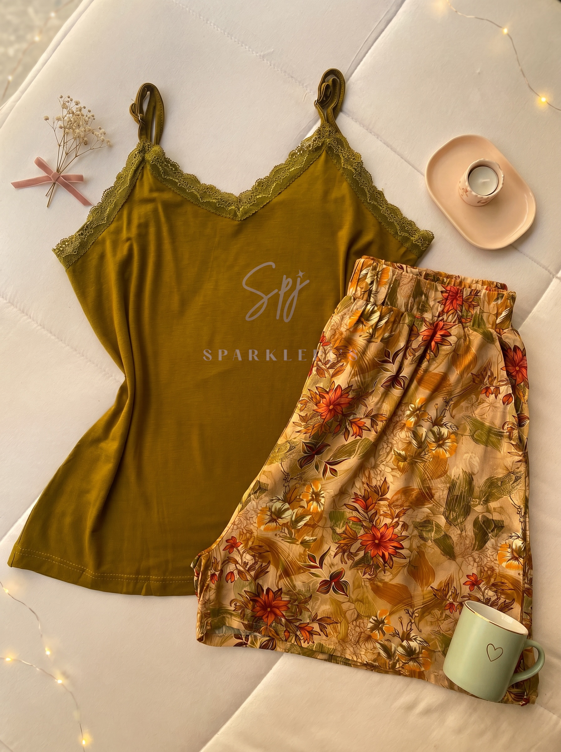 Floral Comfort Pajama Set