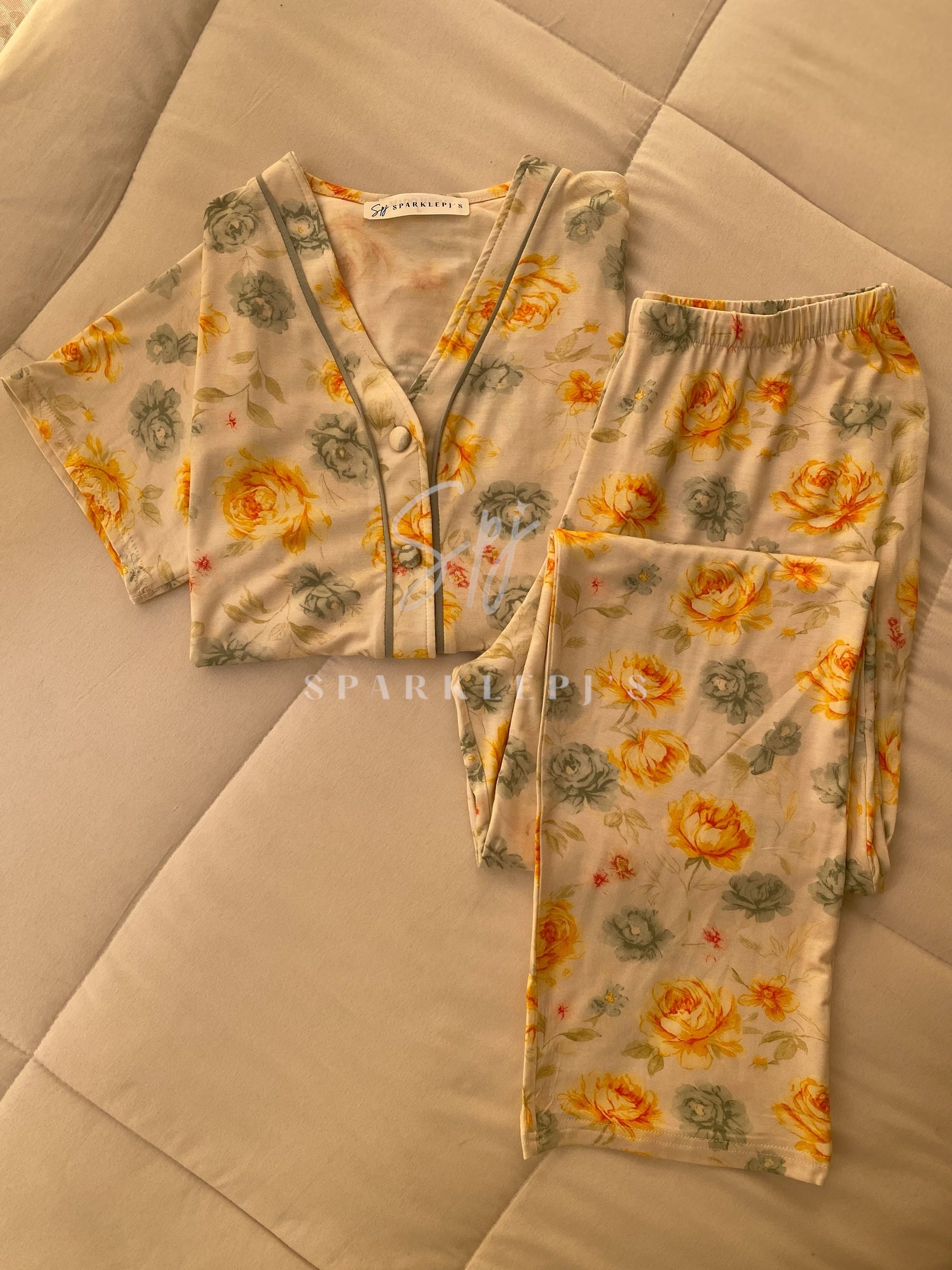 Buttercream Bloom Pajama