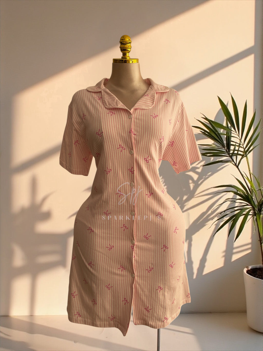 Sweet Bow Sleep Shirt