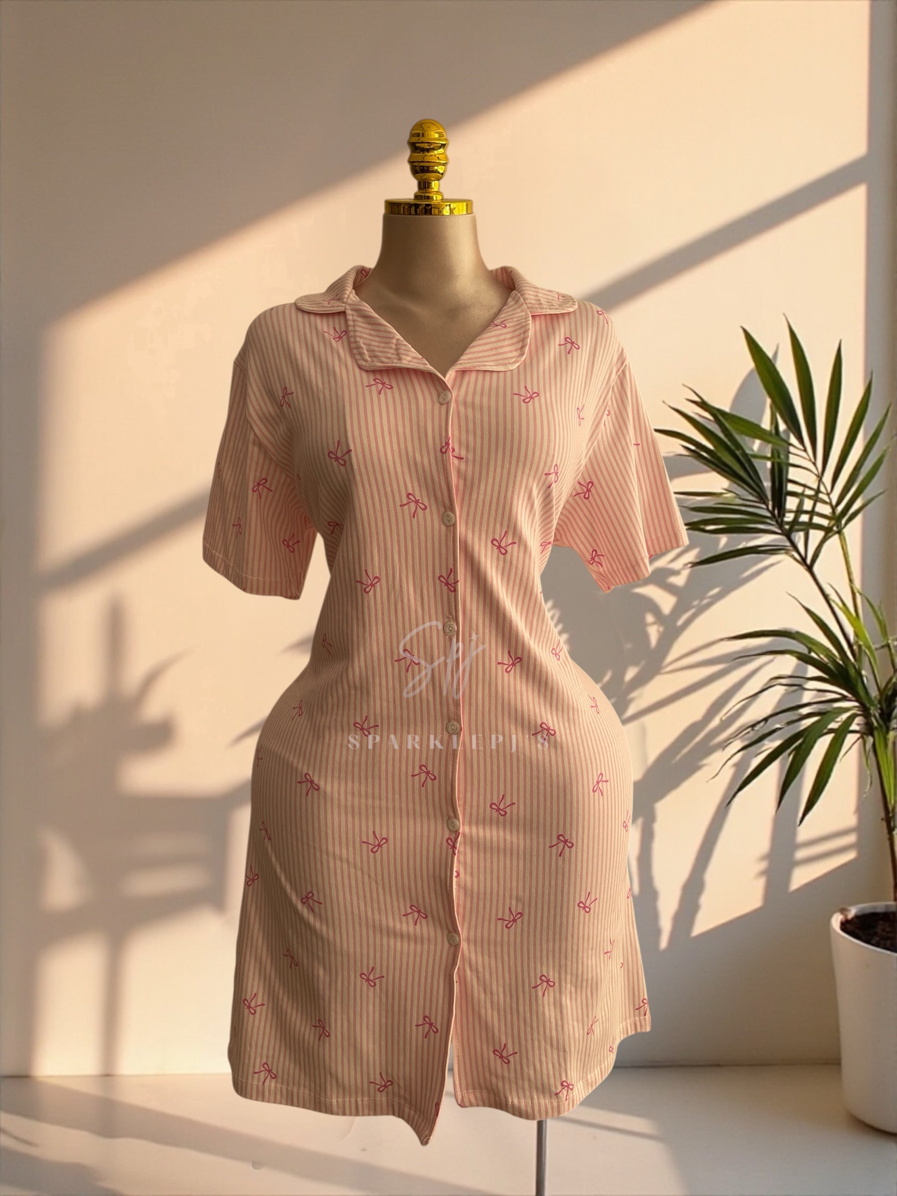 Sweet Bow Sleep Shirt