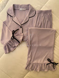 Ribbon Detail Pajama Set