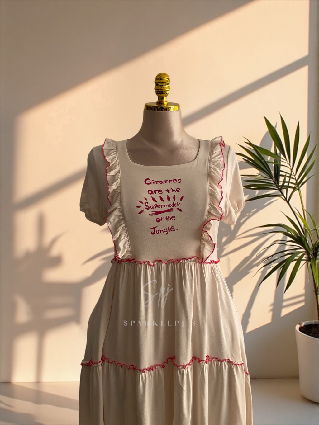 Giraffe Dream Short Nightdress