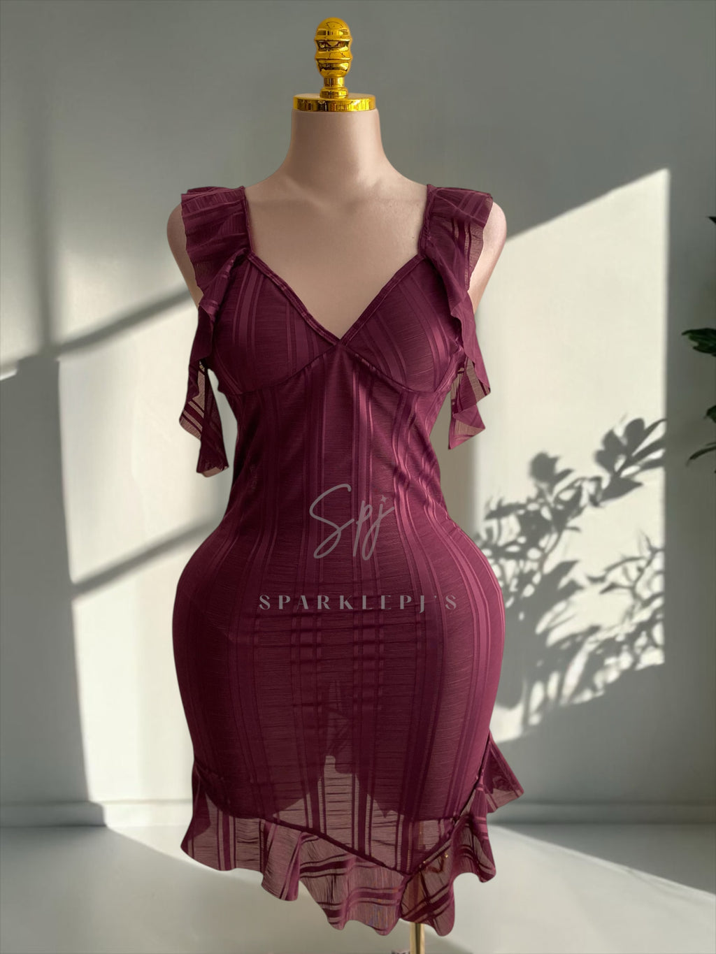 Dreamy Ruffle Slip dress