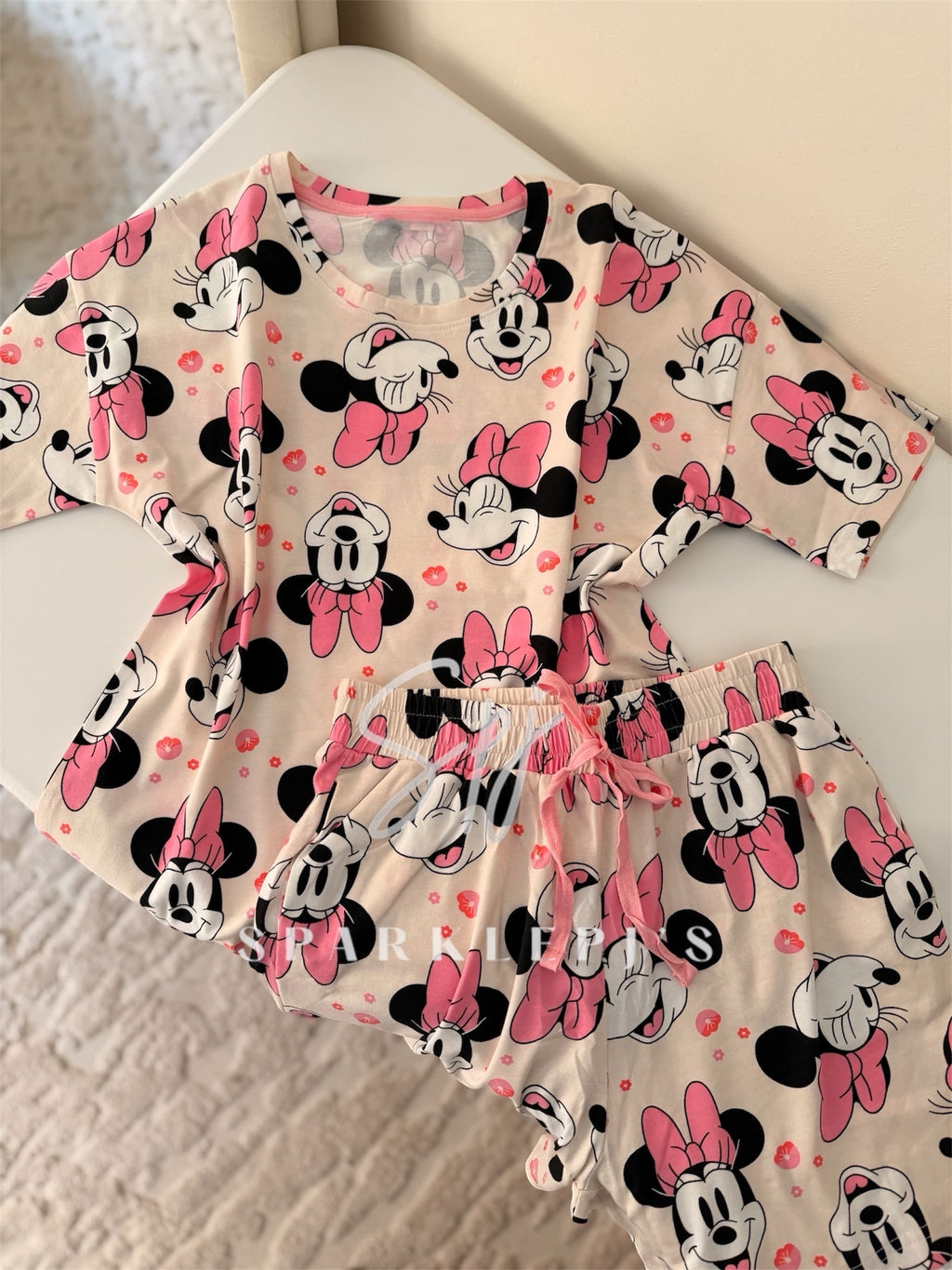 Minnie Cute Short Pajama Set