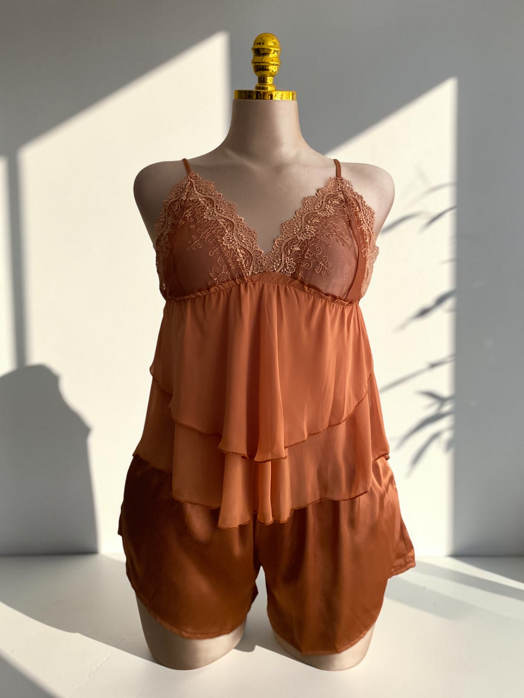 Amour Lace Pajama Set