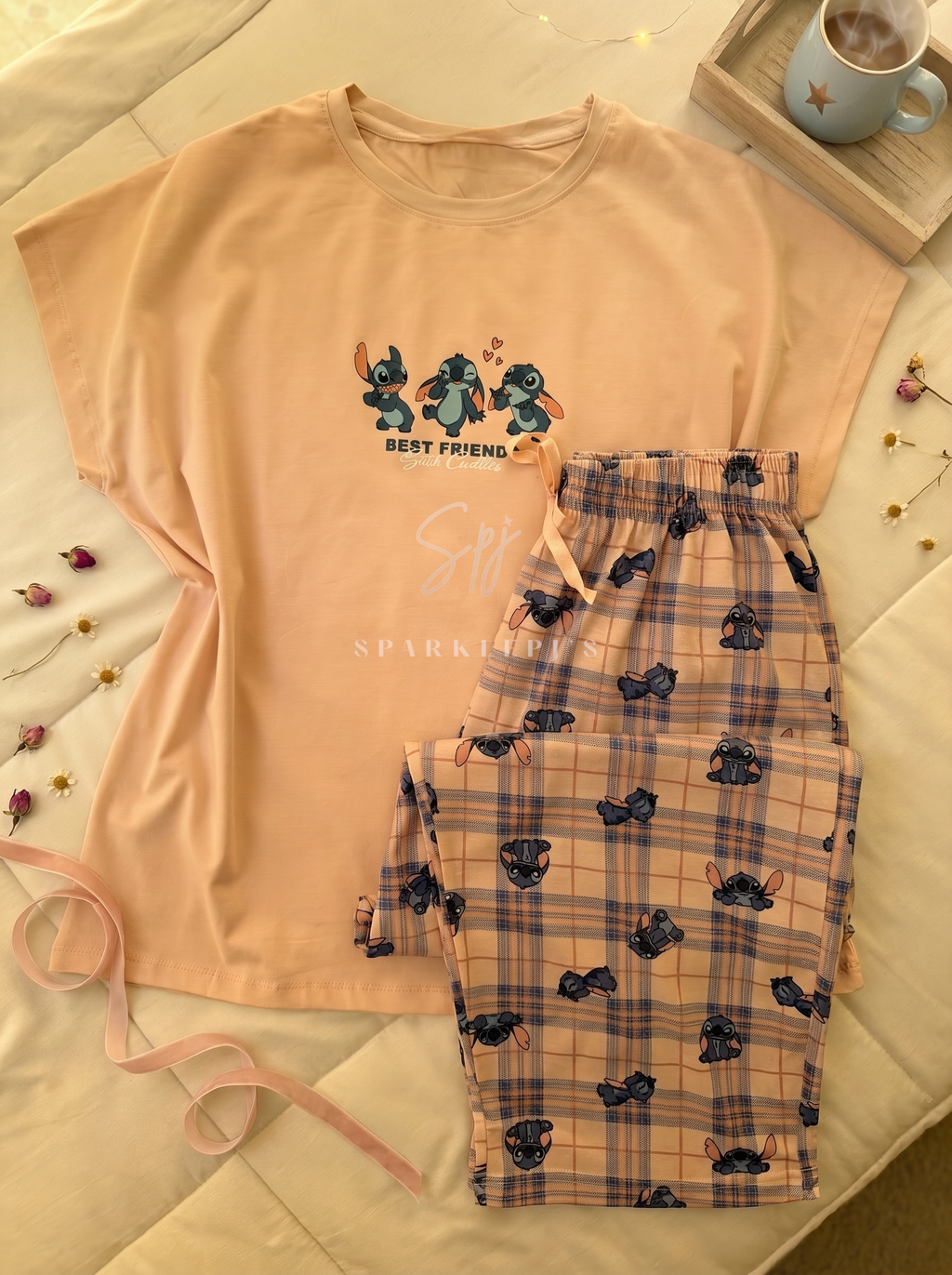Best Friends Bermuda Pajama Set