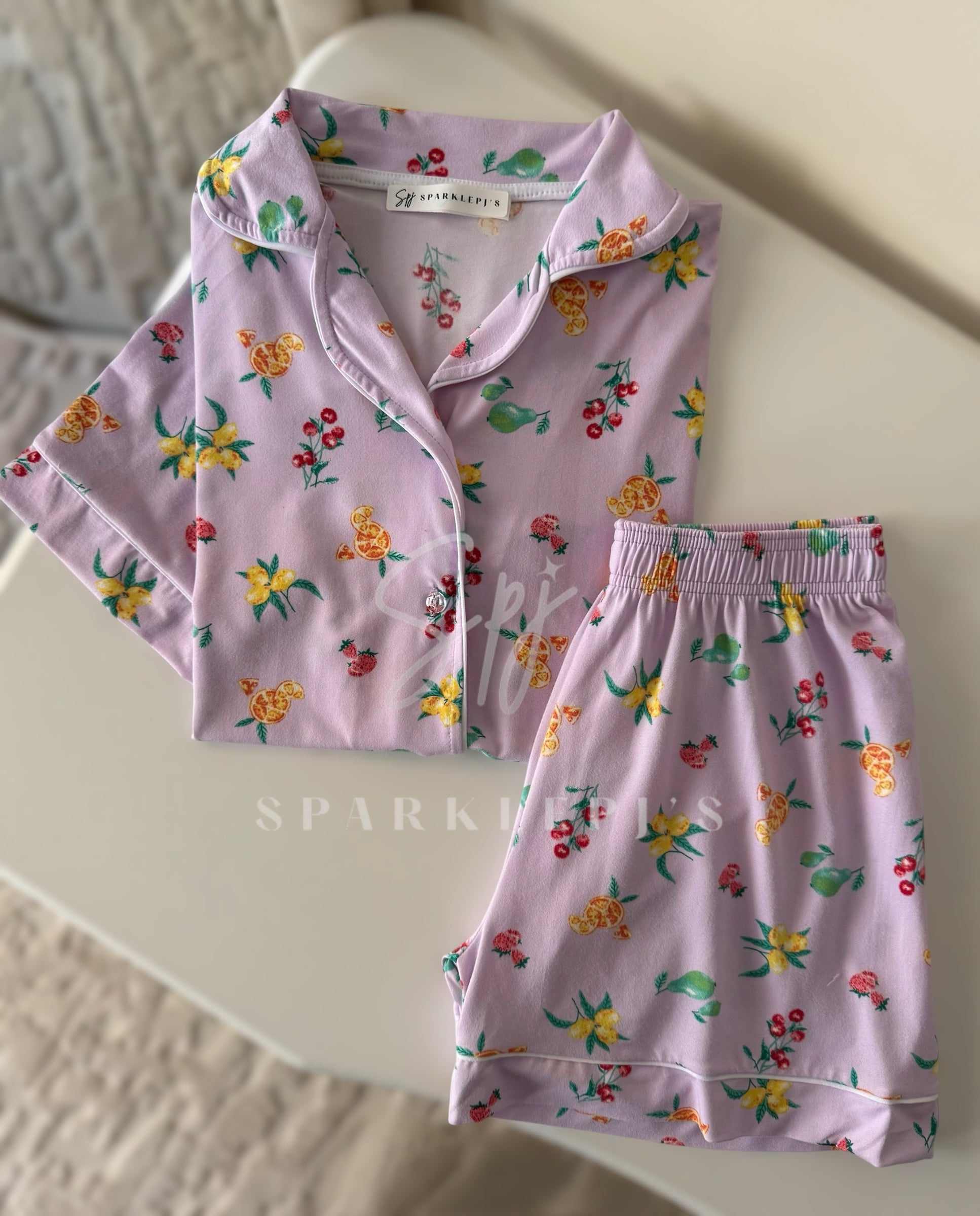 Fruity Dreams Short Set (Short-Sleeve)