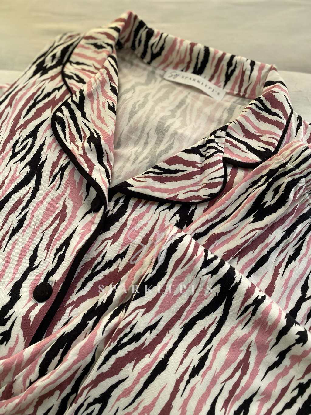 Zebra Dreams Pajama Set