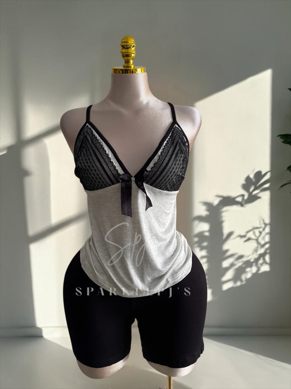 Soft Ribbon Short Set