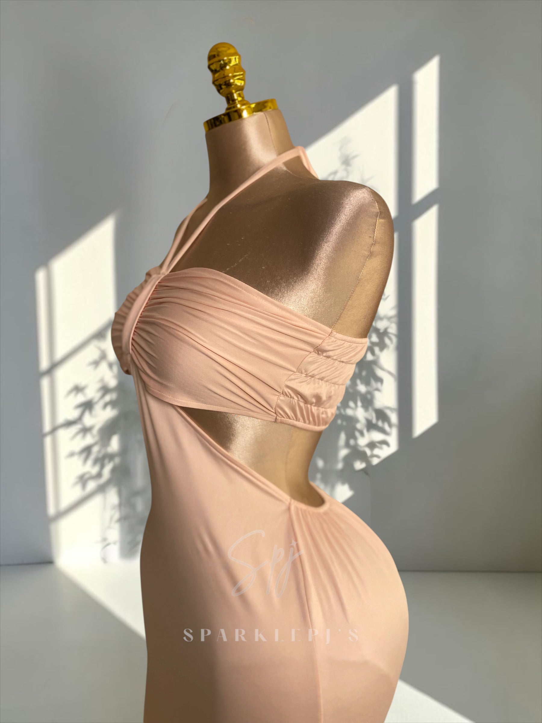 Open Back Lounge Maxi Dress