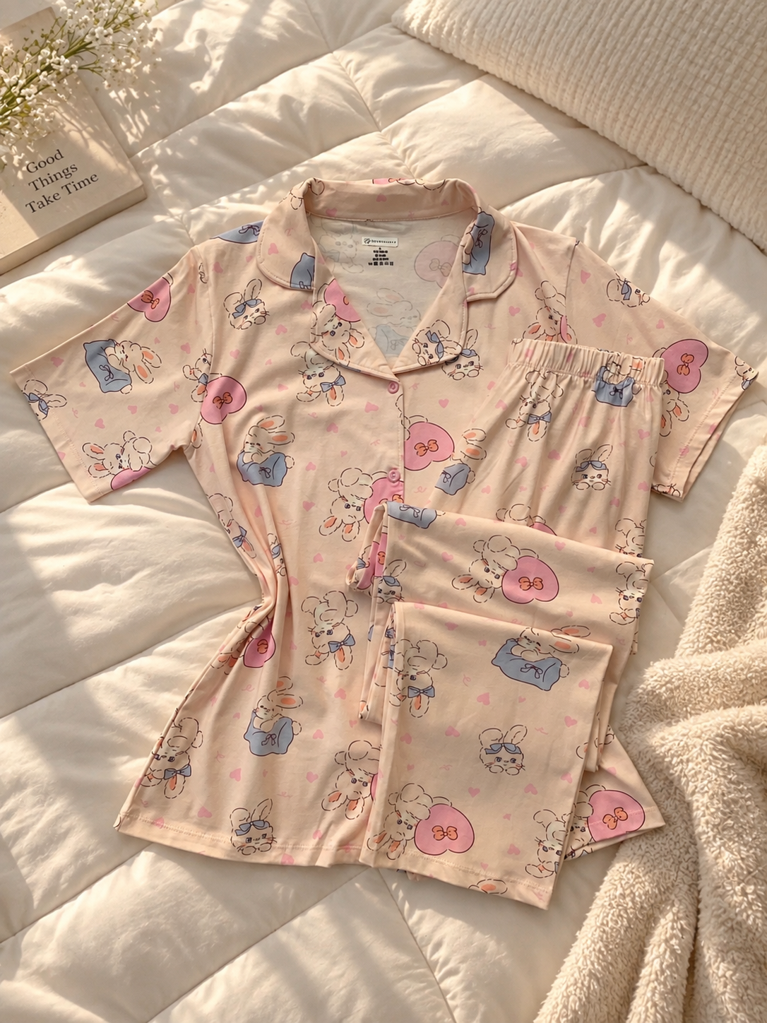 Bunny Crush Pajama Set