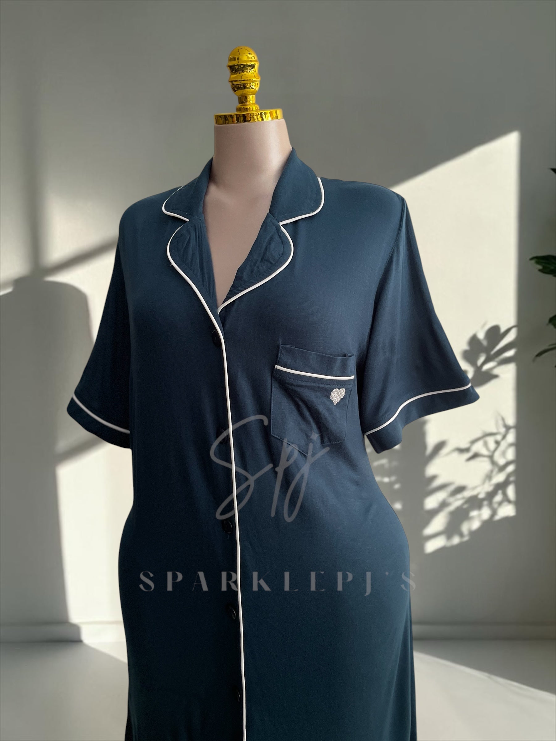 Chic Button Nightdress