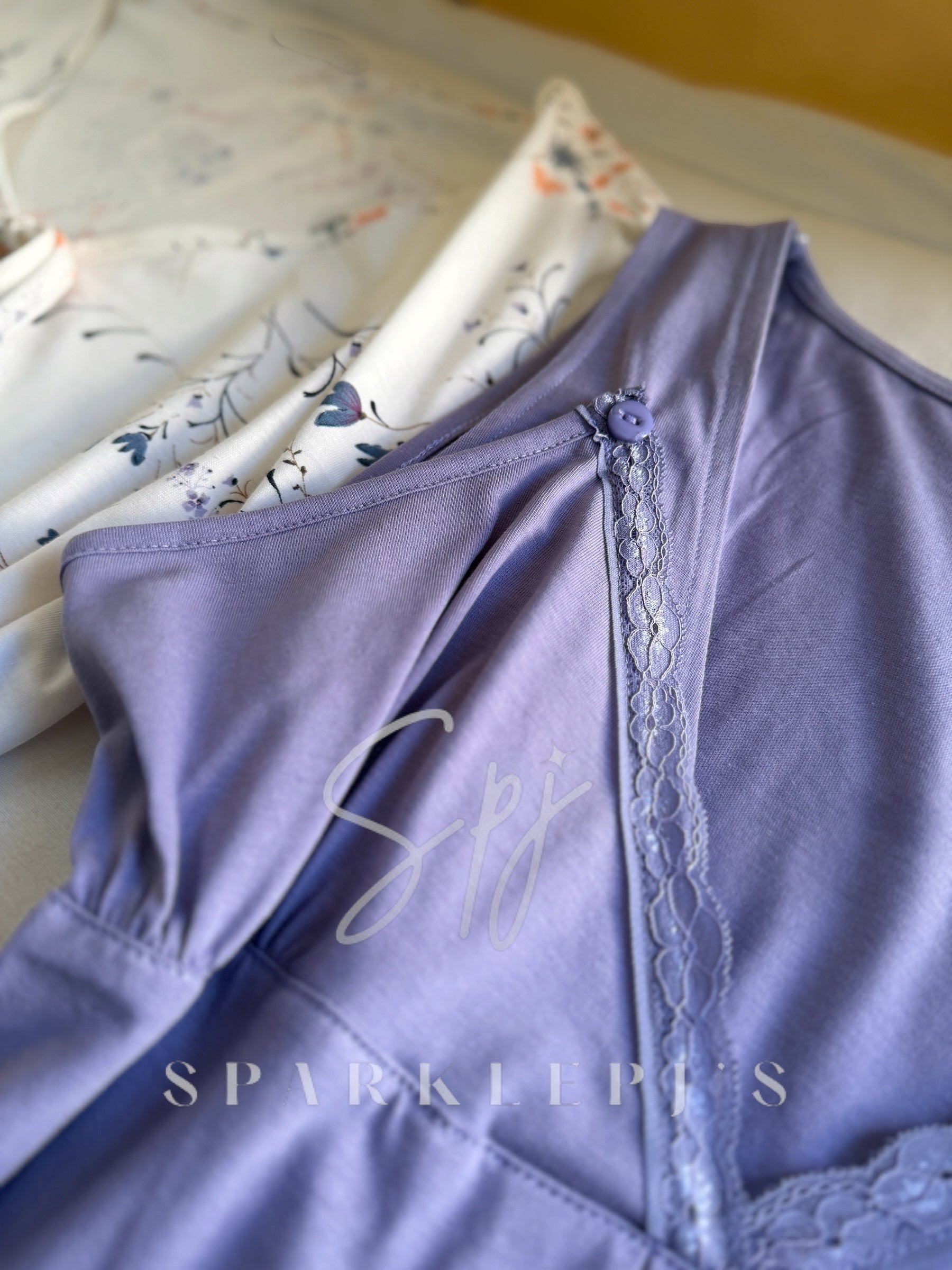 Maternity Nursing 3-Piece Pajama Set