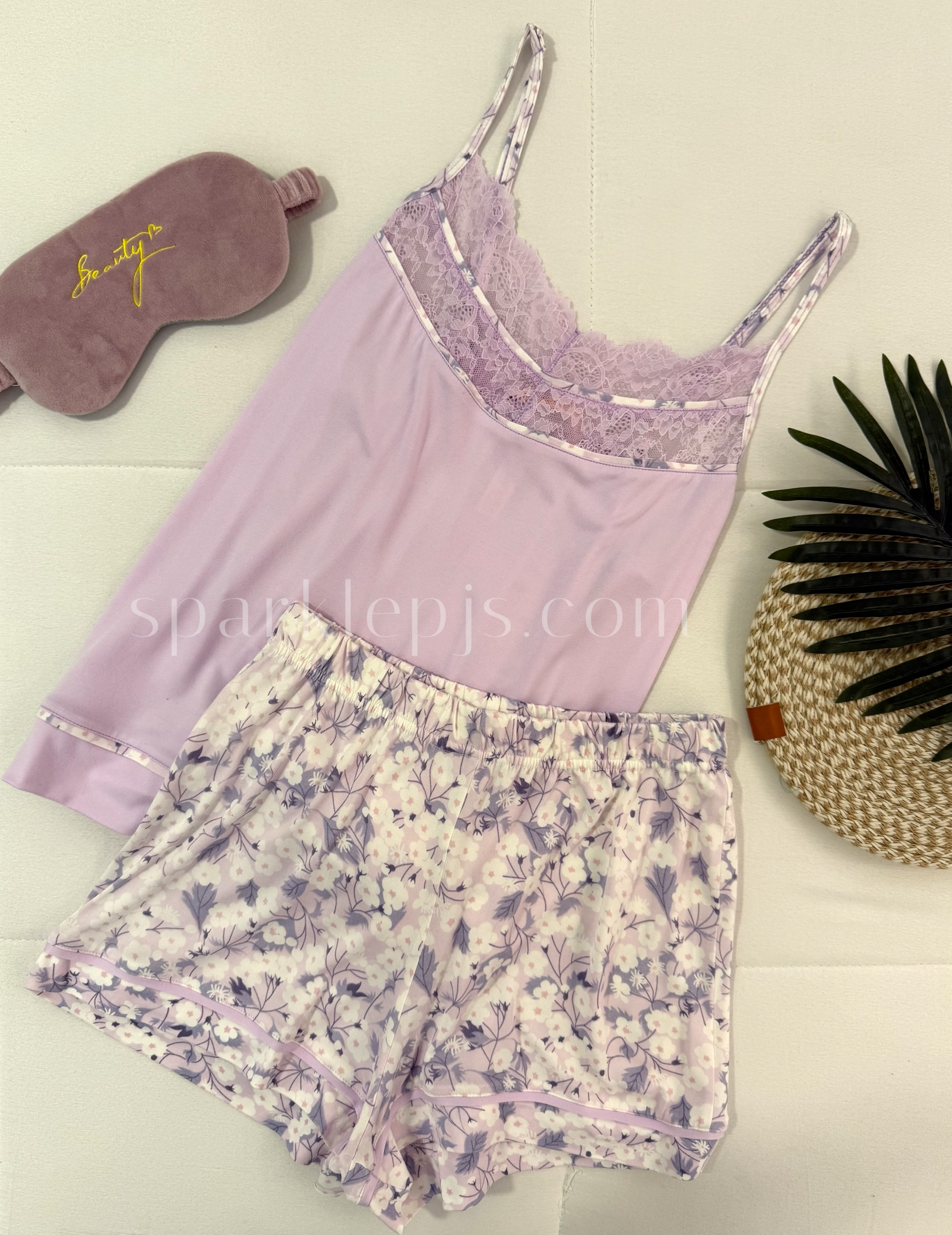 “Camellia Charm Shorts”