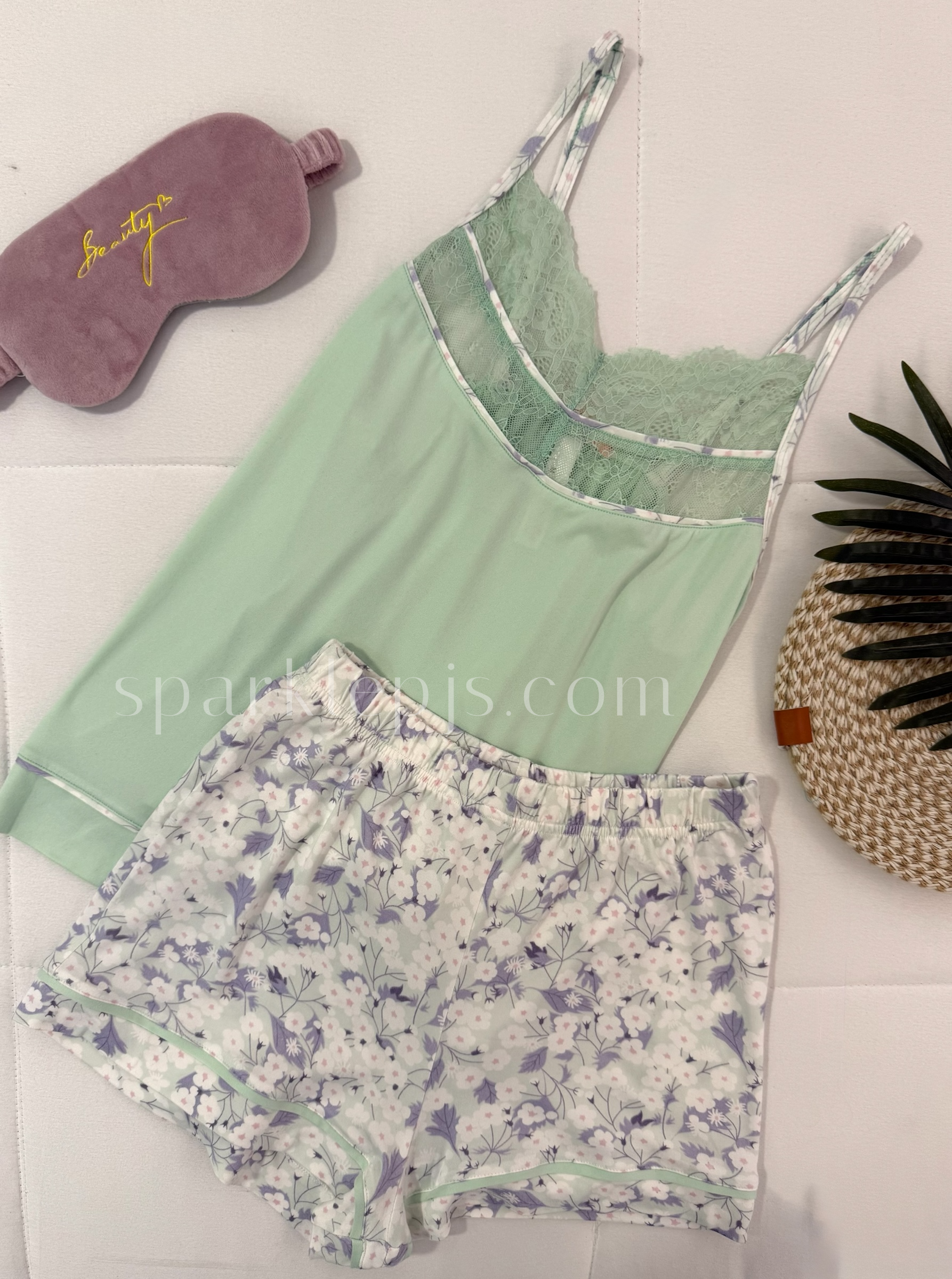 “Camellia Charm Shorts”