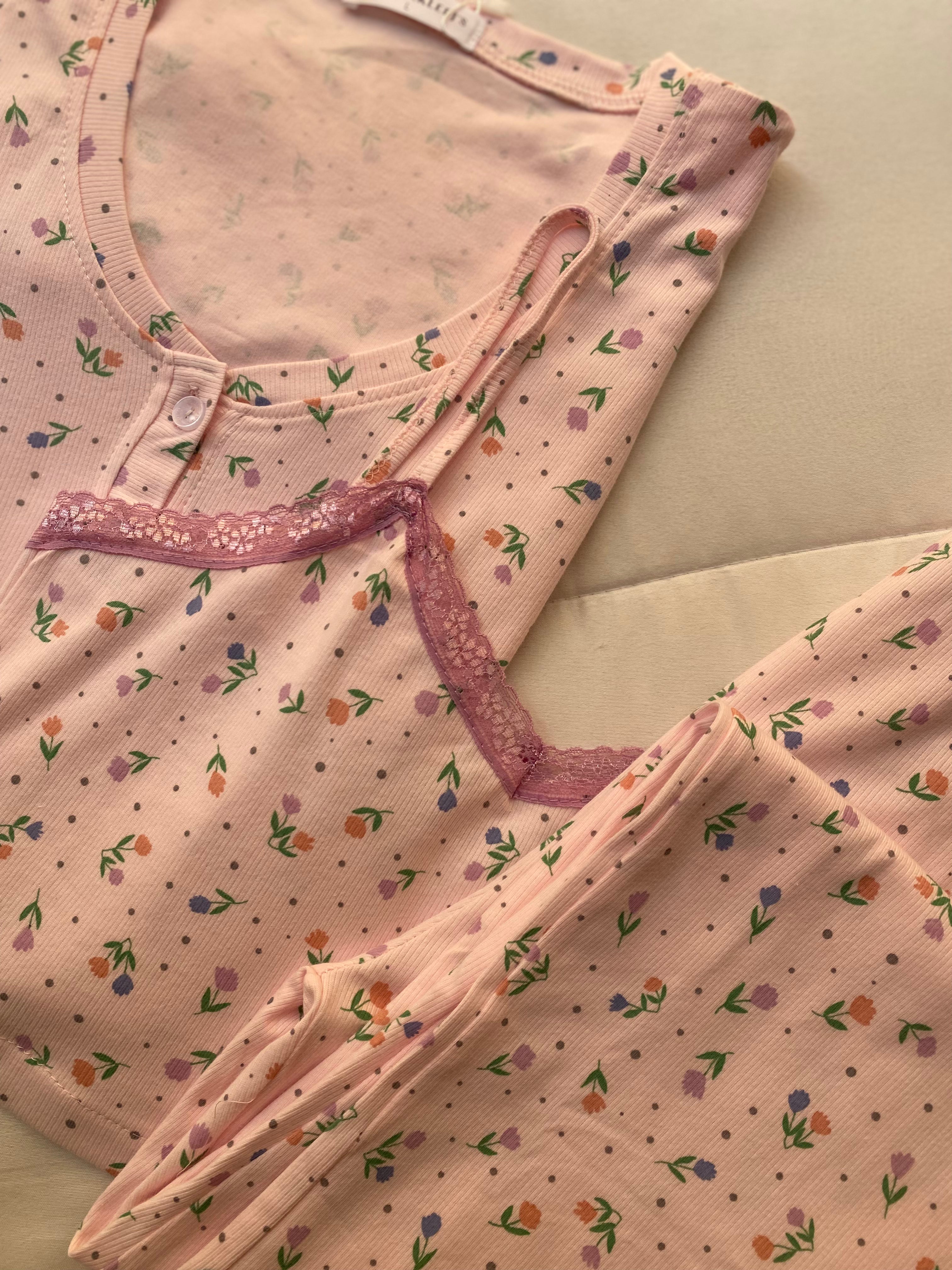 Dreamy Comfort Trio: Luxe 3 Pcs Pajama Set