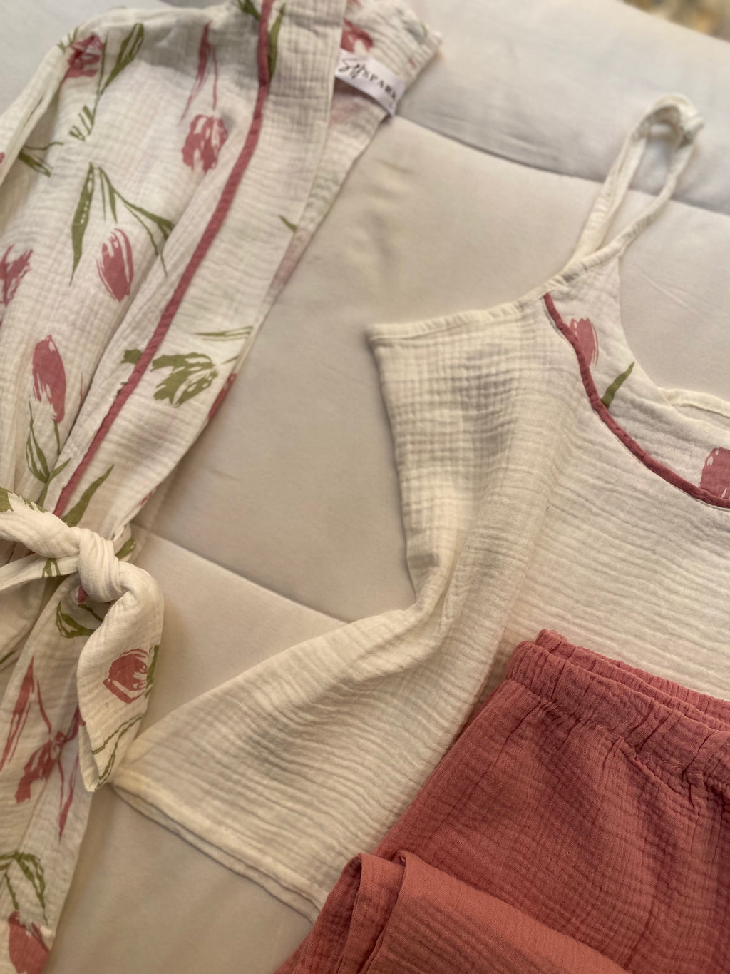 Blooming Garden 3-Piece Pajama Set