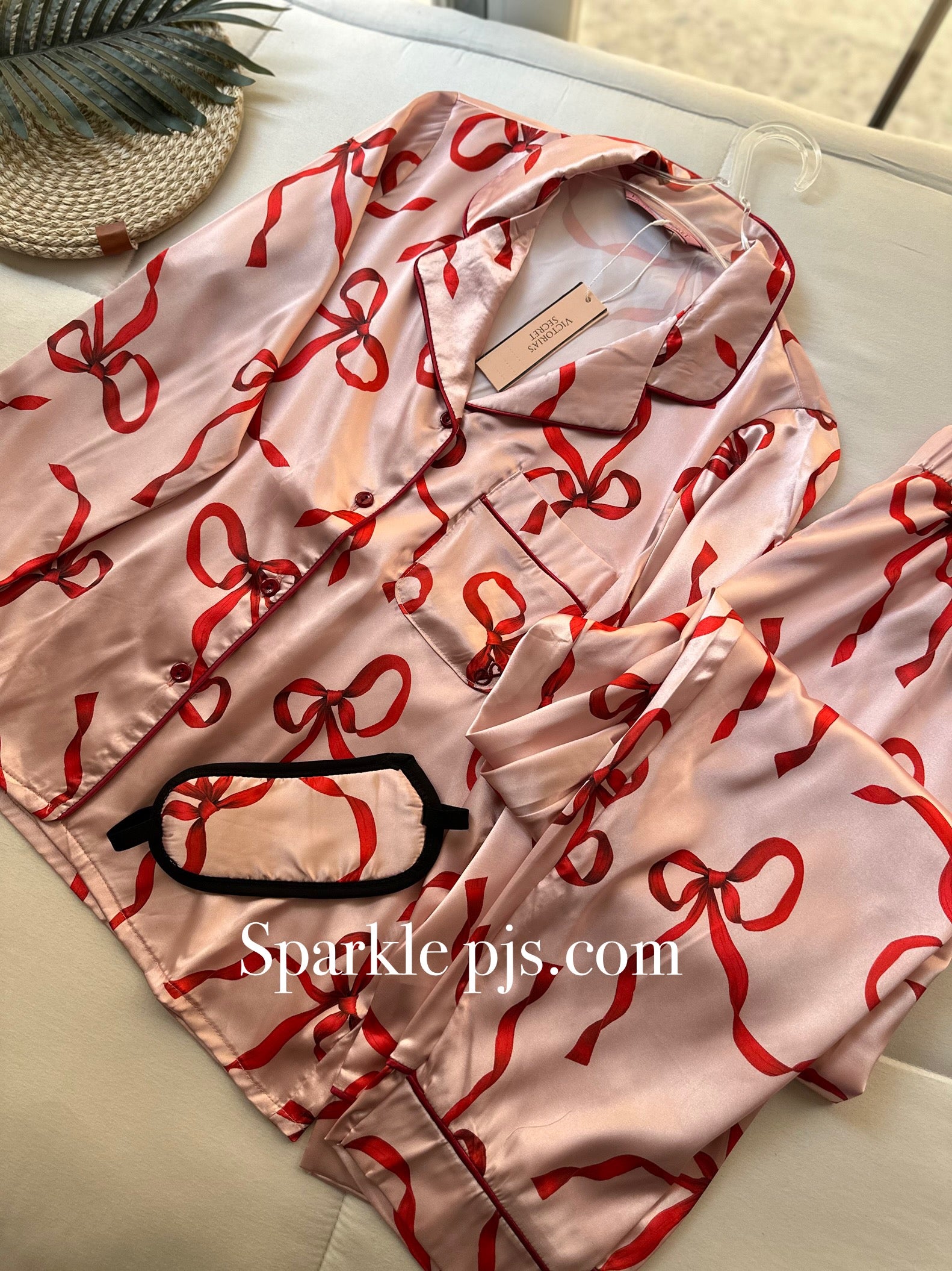 Satin Bows Pajamas