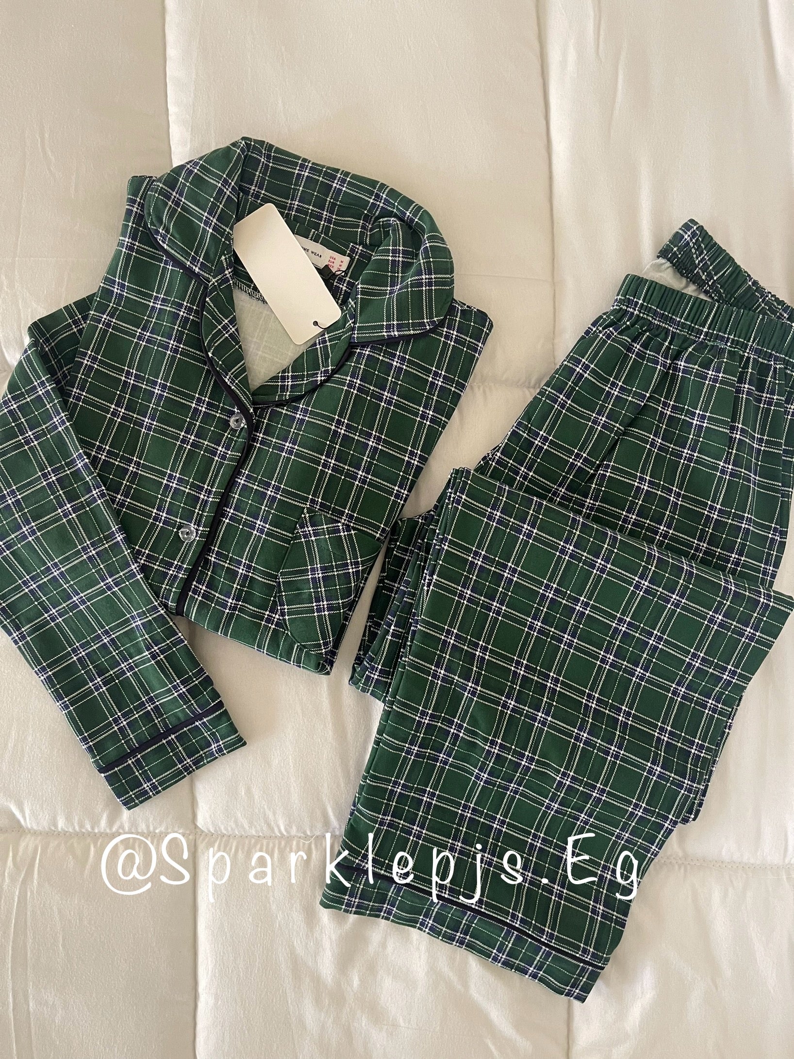 Classic plaid pajama