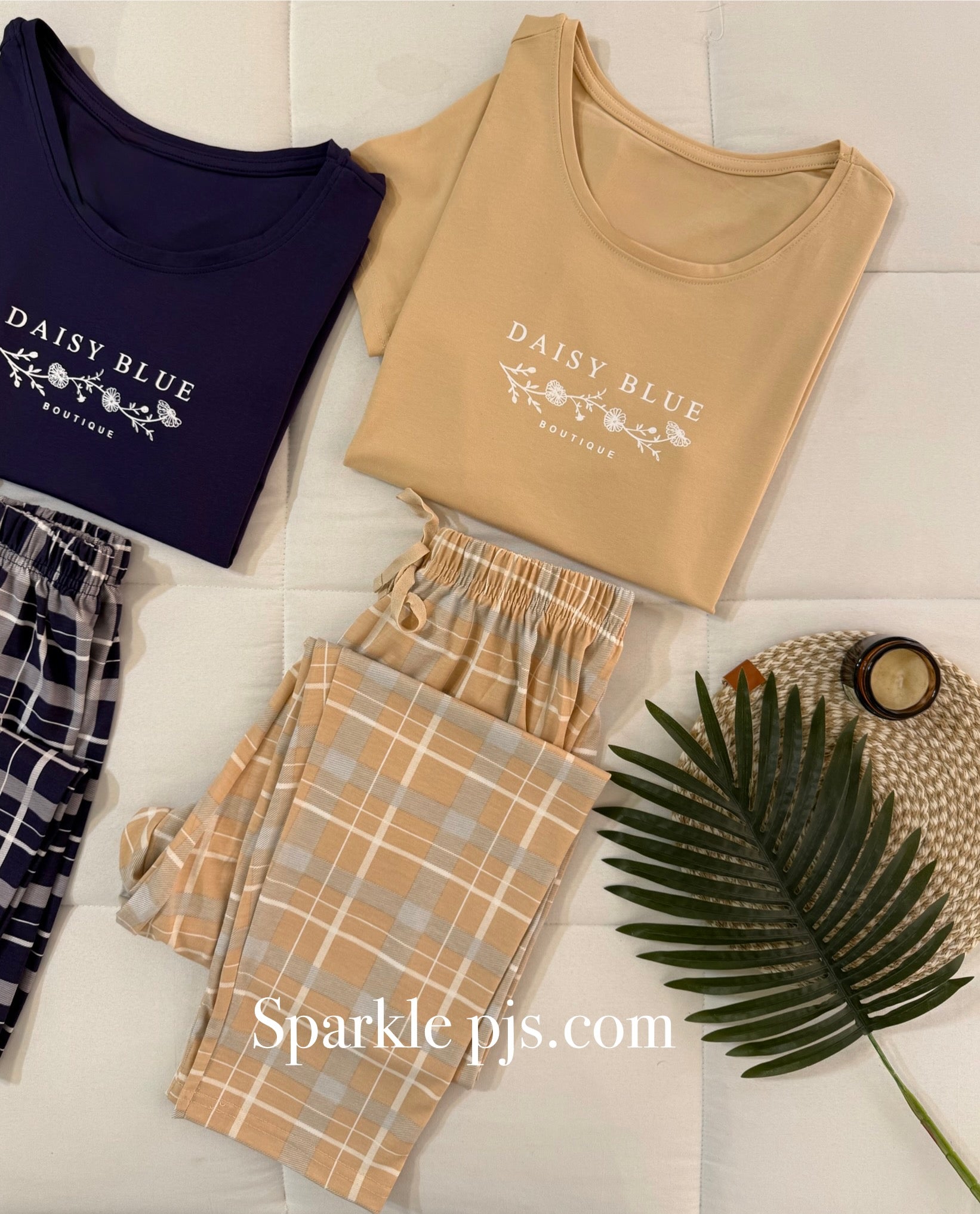 Daisy blue pajamas