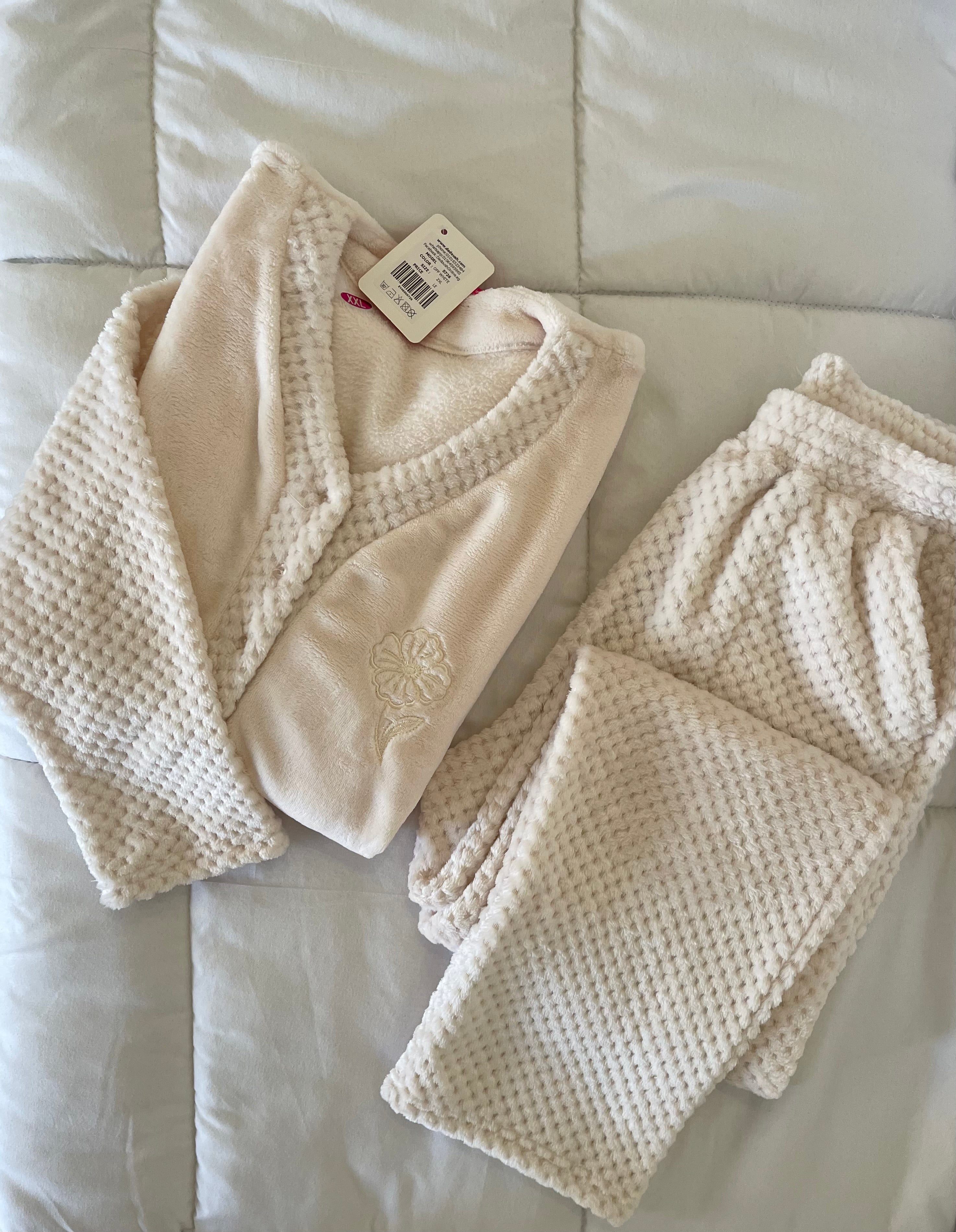 Plain fur pajama