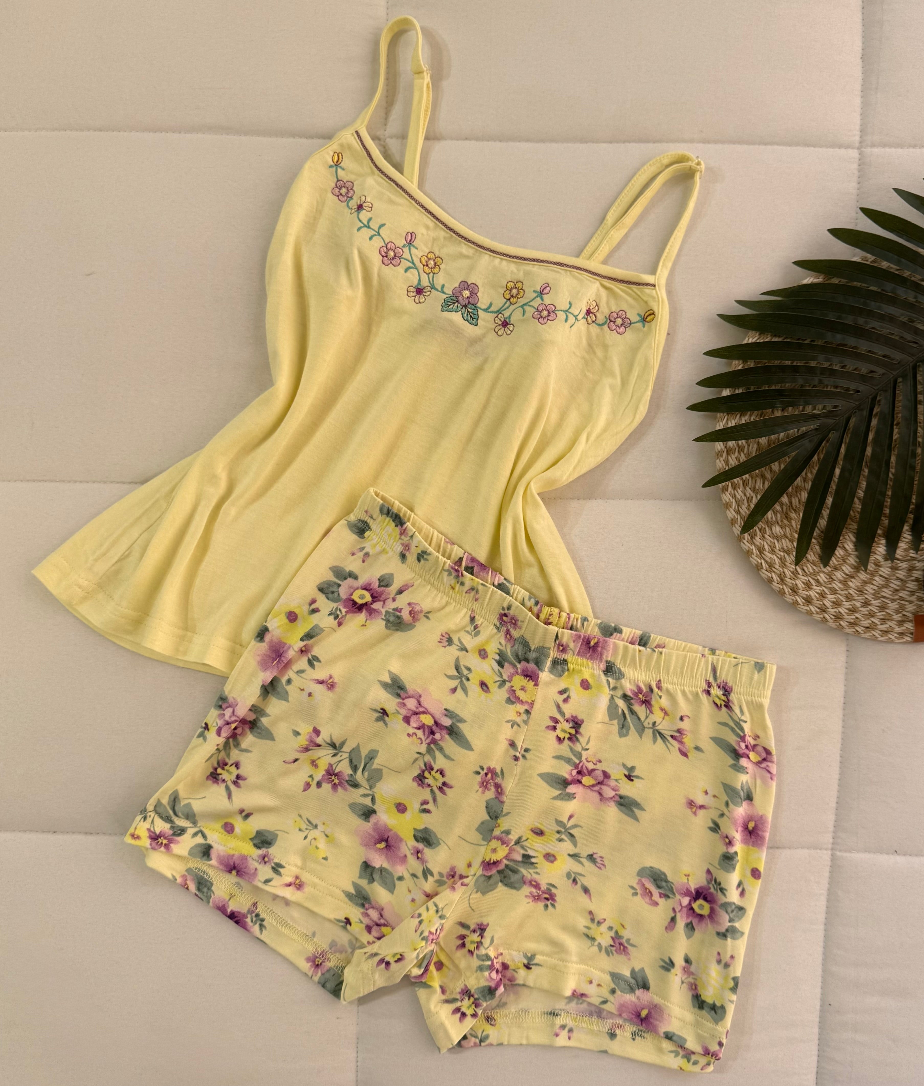 Pastel bloom shorts