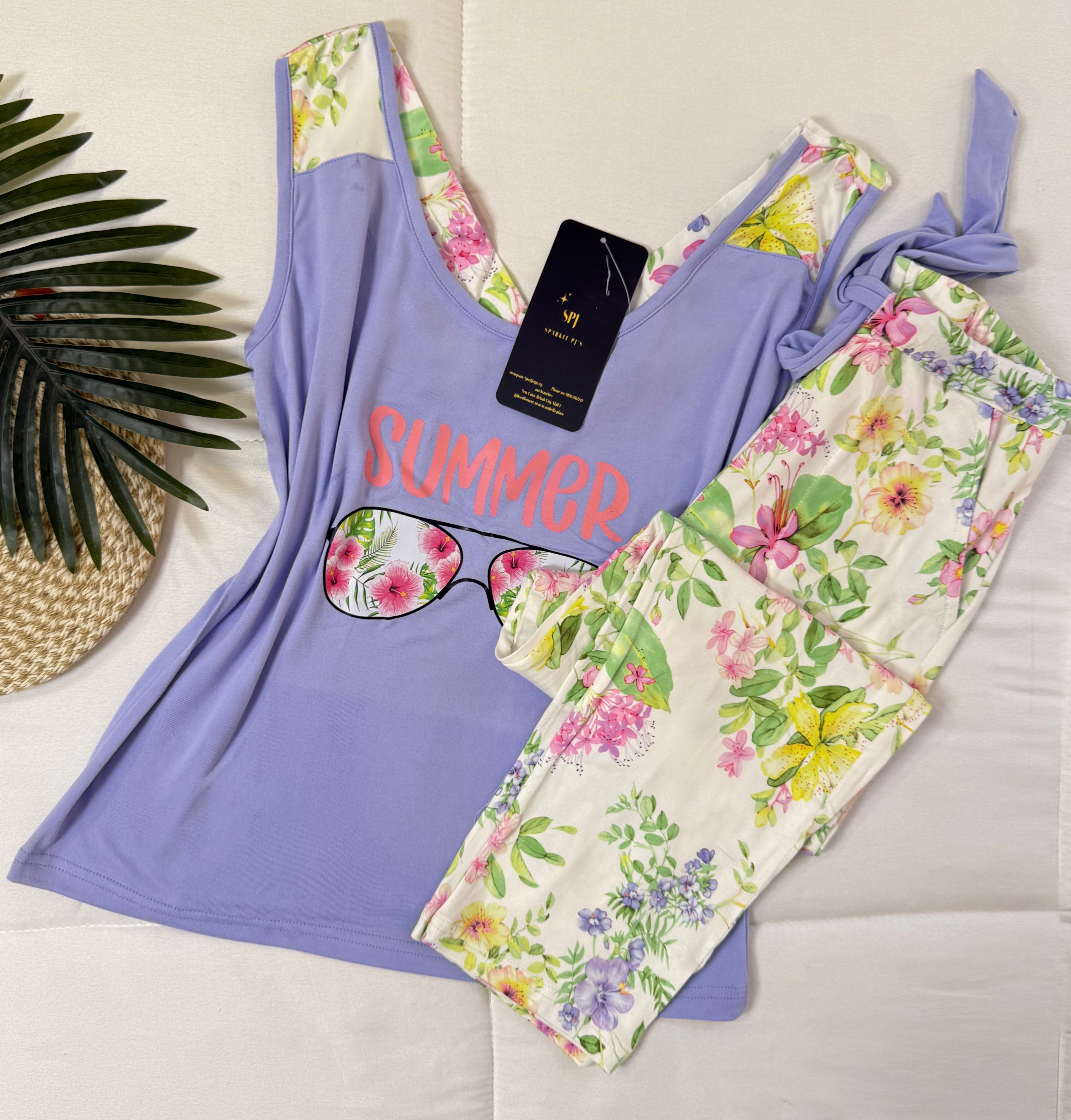 Floral Summer Pajama