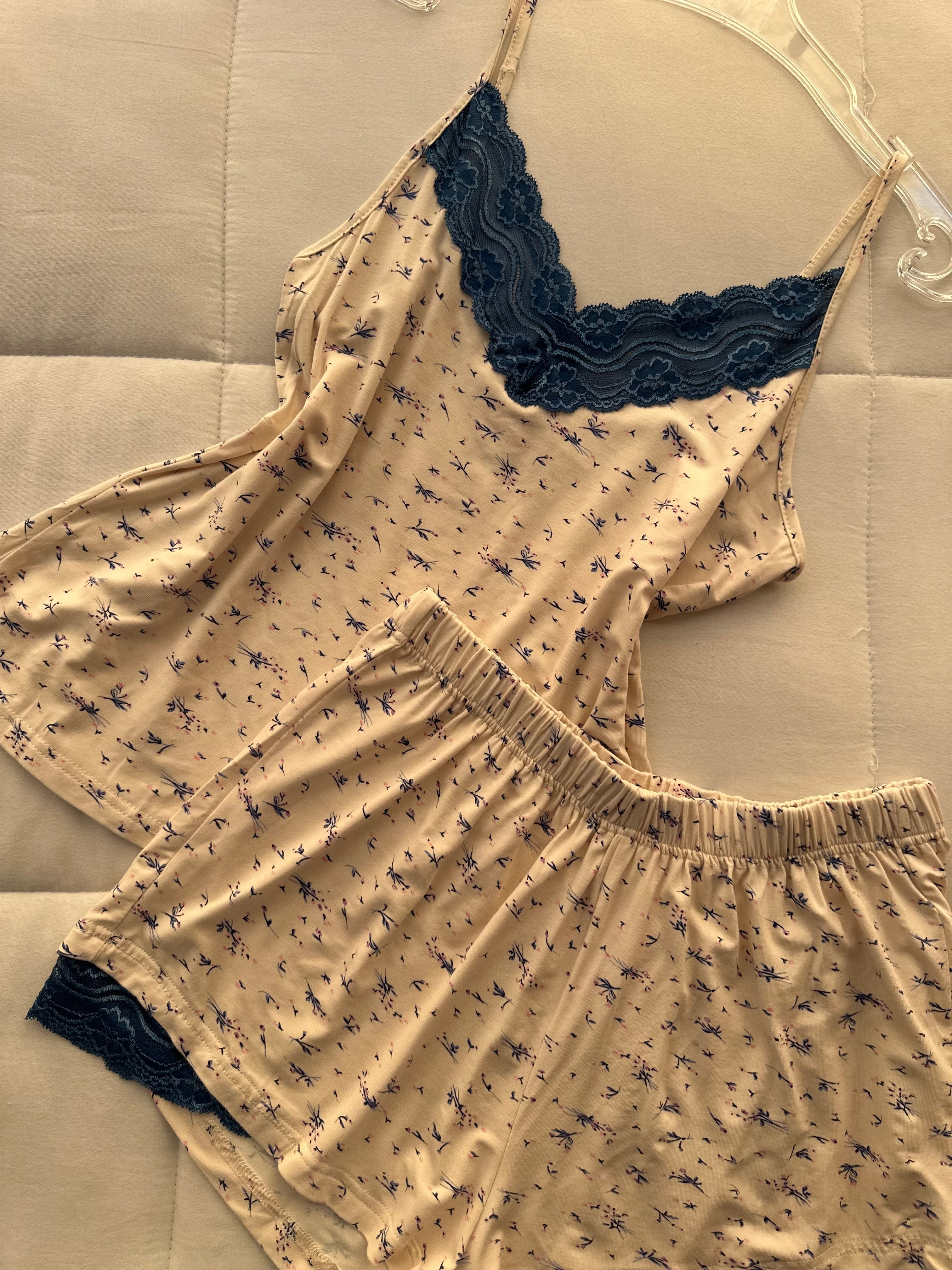 Lace Garden Lounge shorts