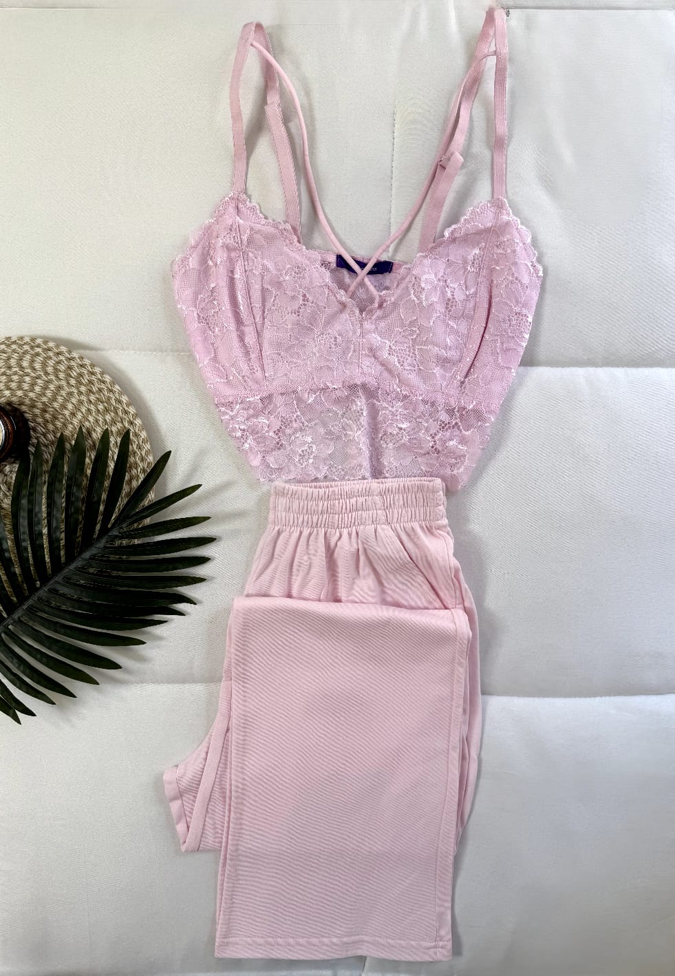 Romantic Lace Lounge 3 Pieces Set