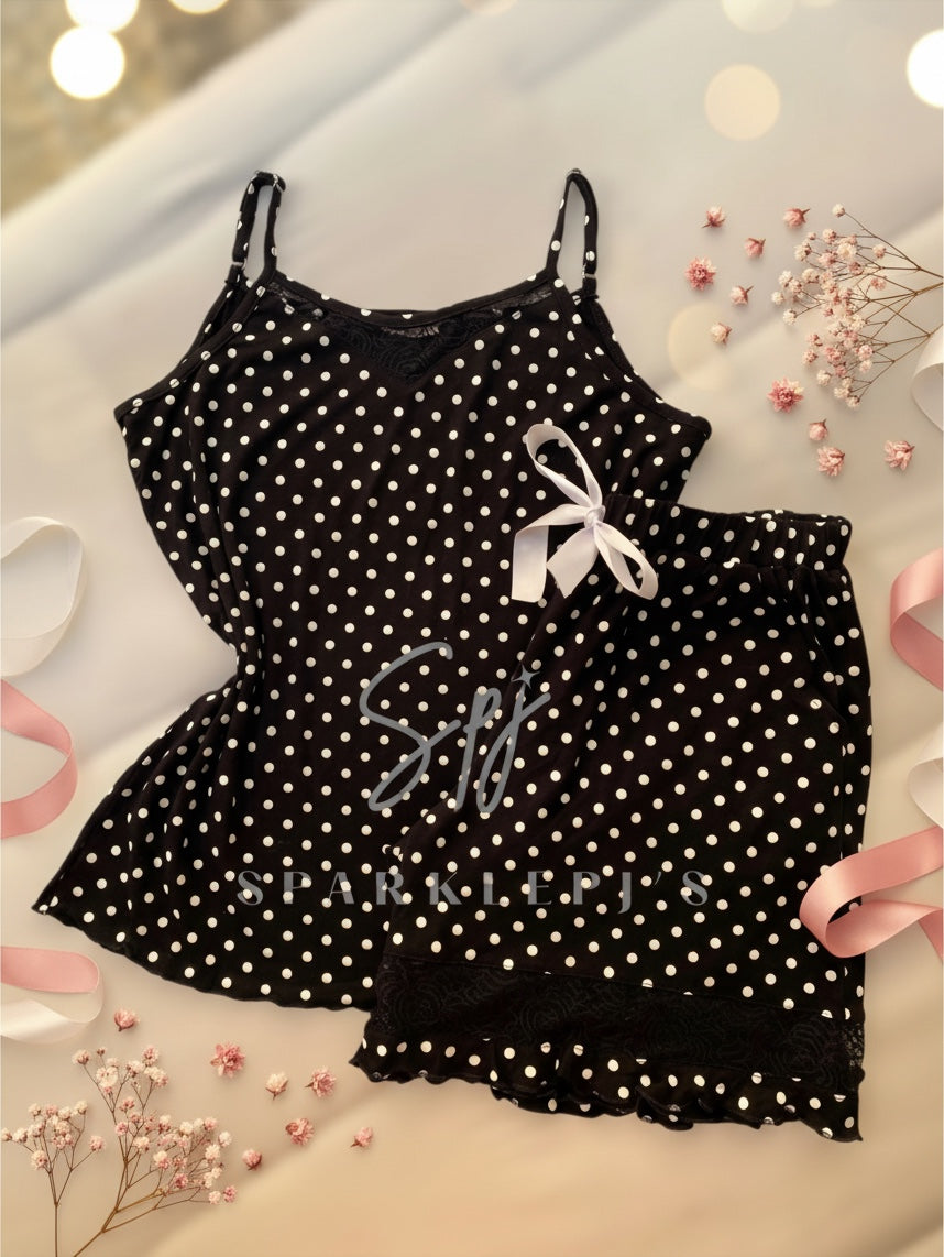 Sparkle Dots Pajama Shorts
