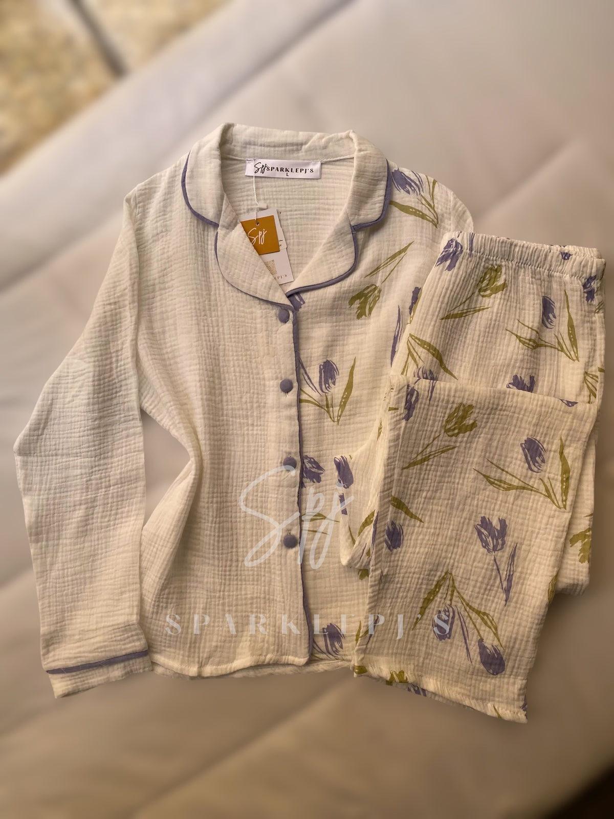 Tulip Bloom Pajama Set