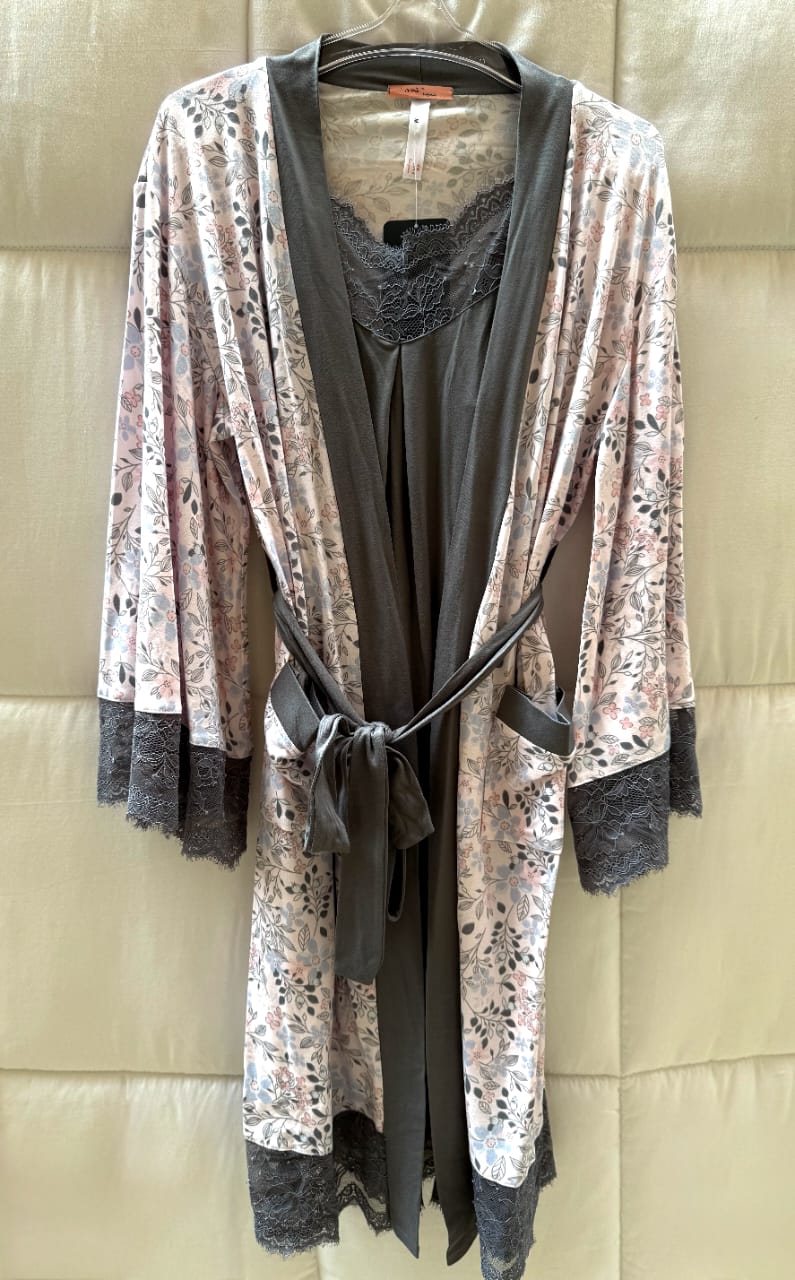 Floral Elegance Night dress