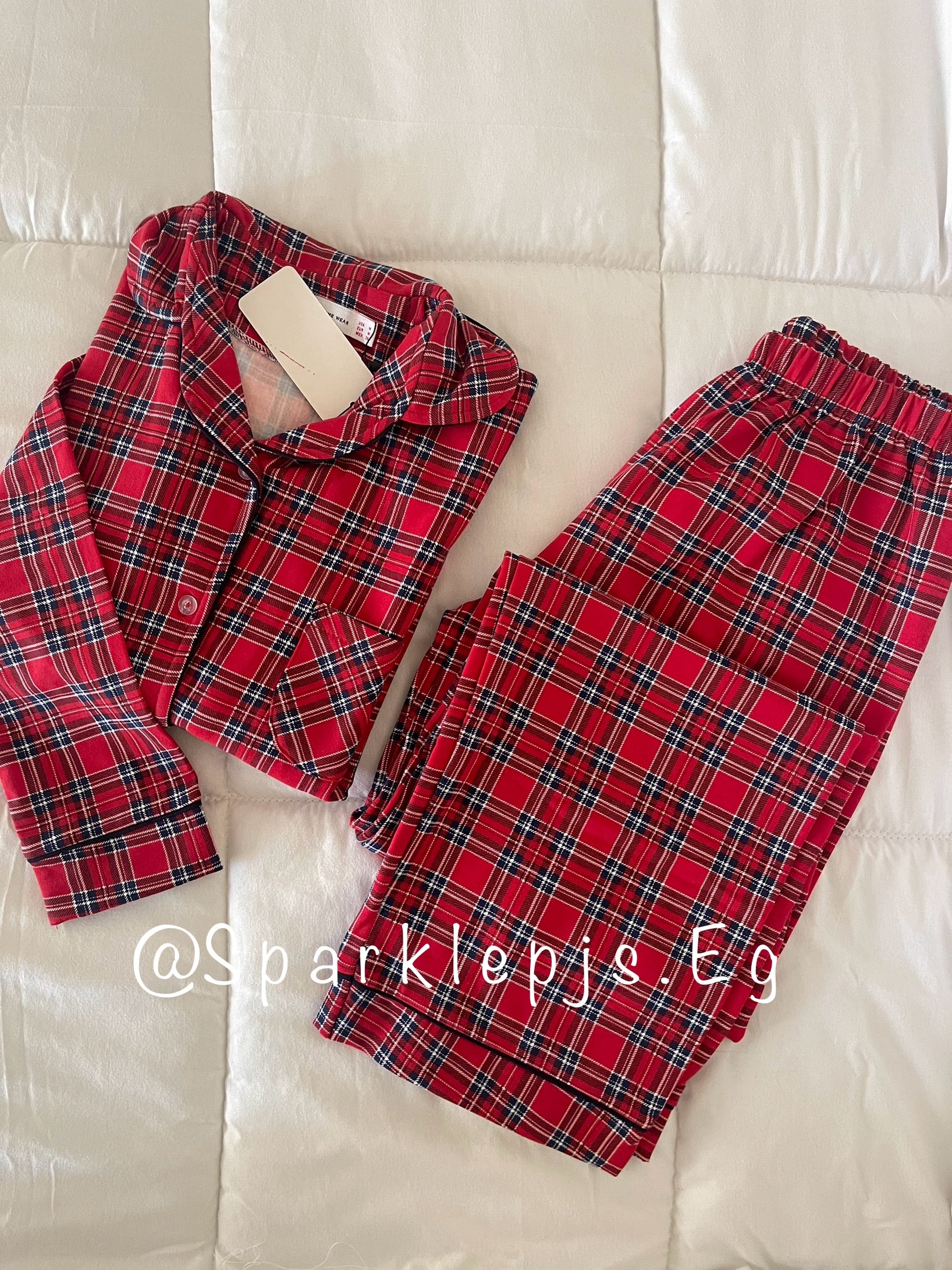 Classic plaid pajama