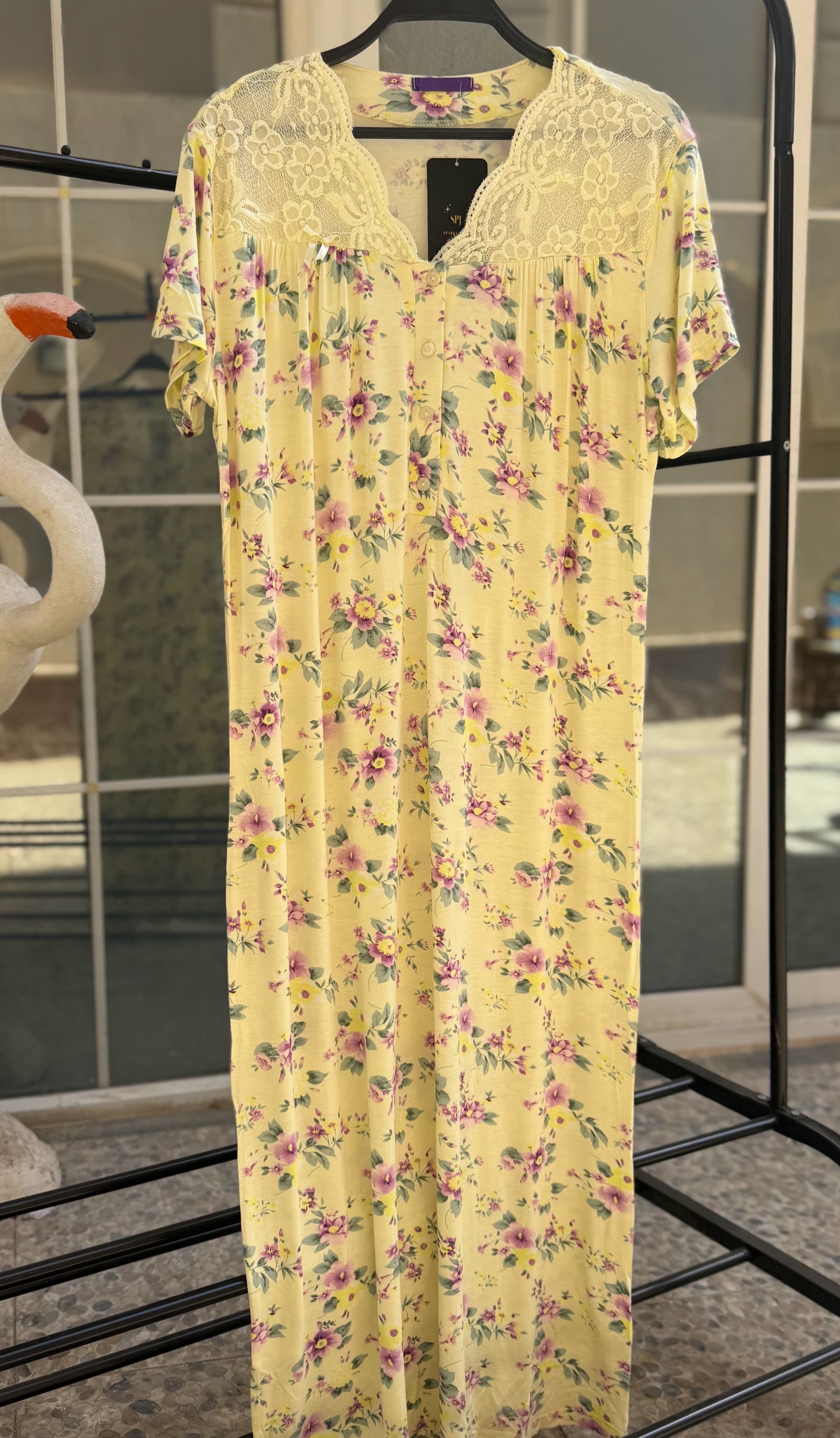 Floral Lace Nightdress