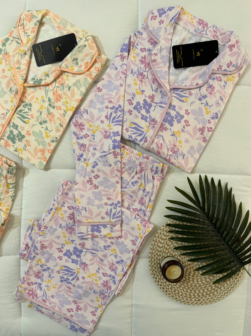 Floral Pajama long sleeves