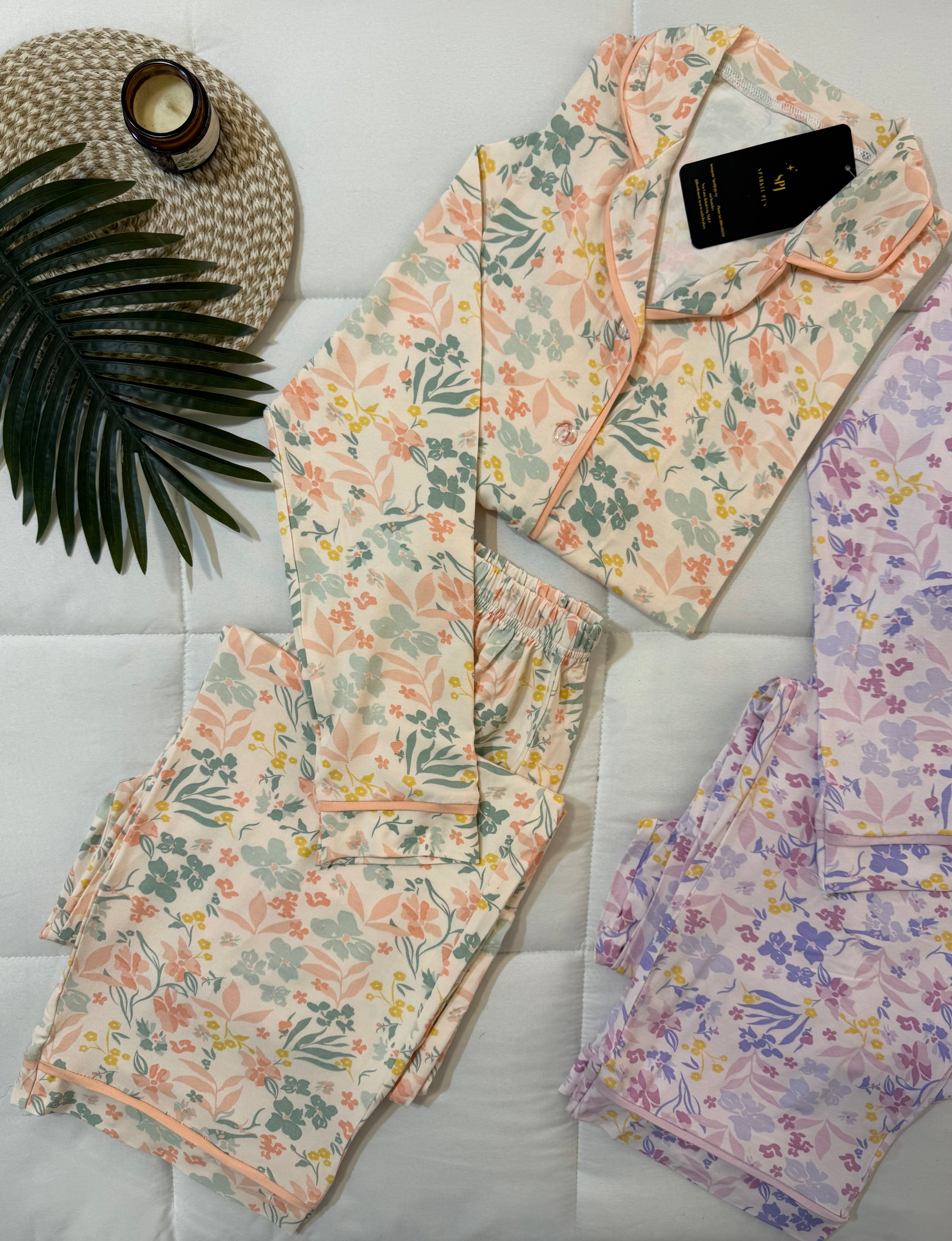Floral Pajama long sleeves