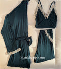 Forest green pajama - 3 Pieces