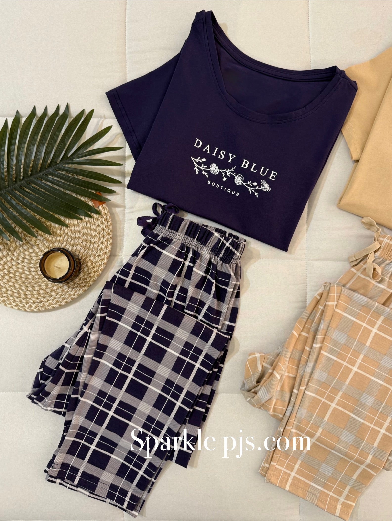 Daisy blue pajamas