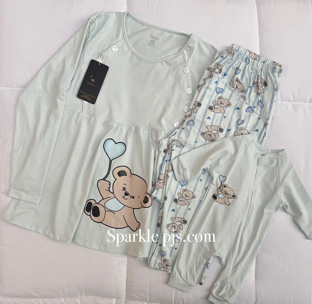 Teddy Love Family Pajamas
