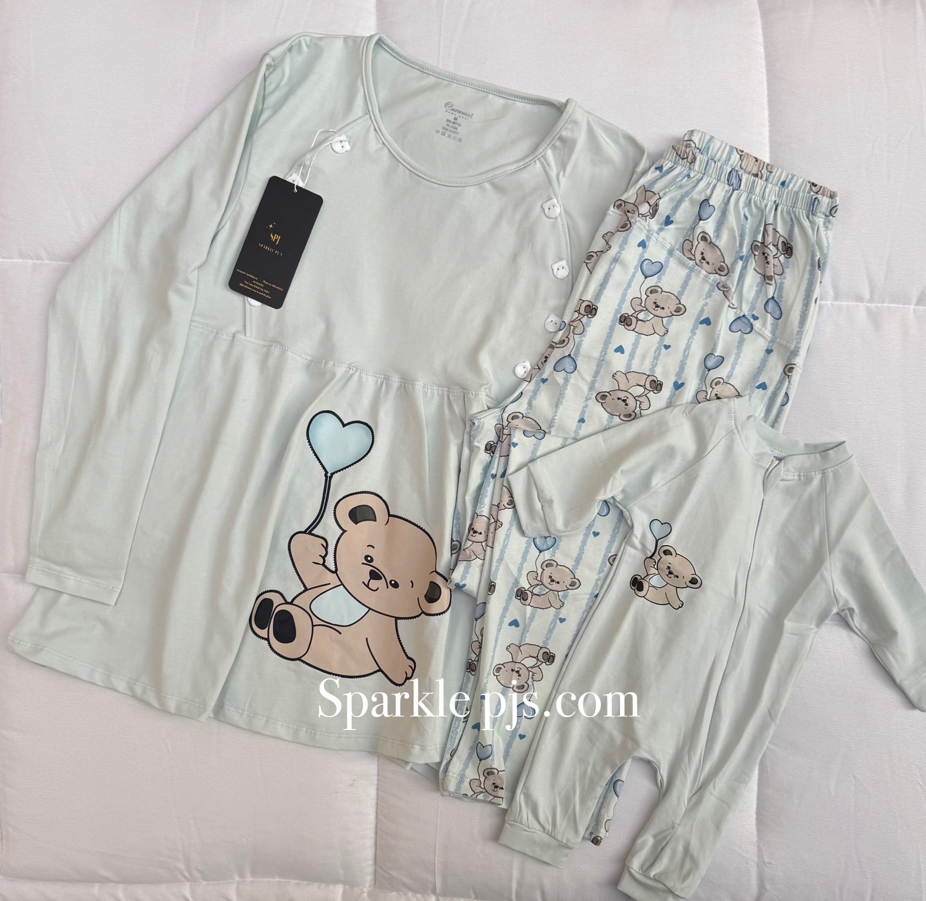 Teddy Love Family Pajamas