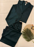 Silky Buttoned Pajamas