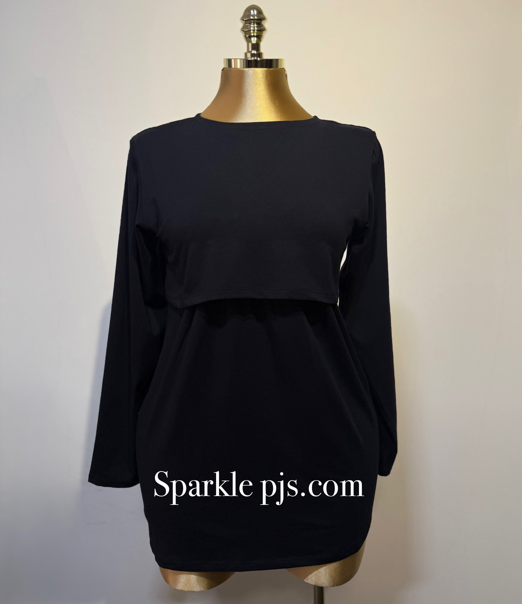 Criss-Cover Maternity Shirt