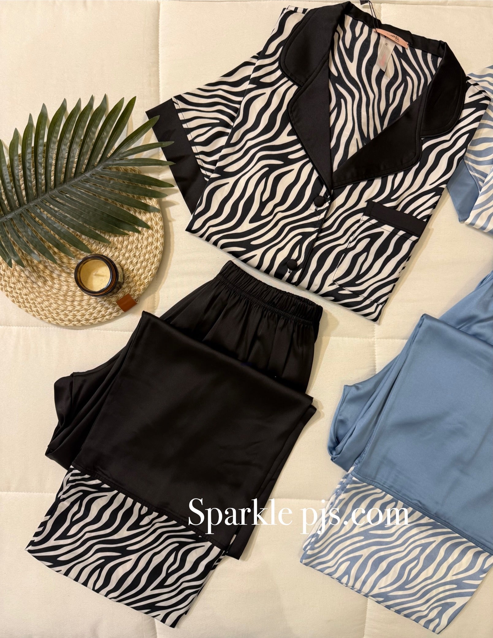 Wild Comfort Satin Set