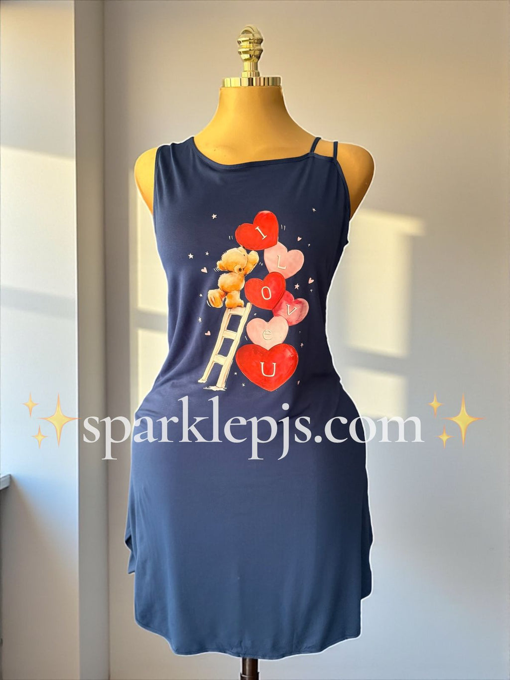 “Hearts in Motion NightShirt”