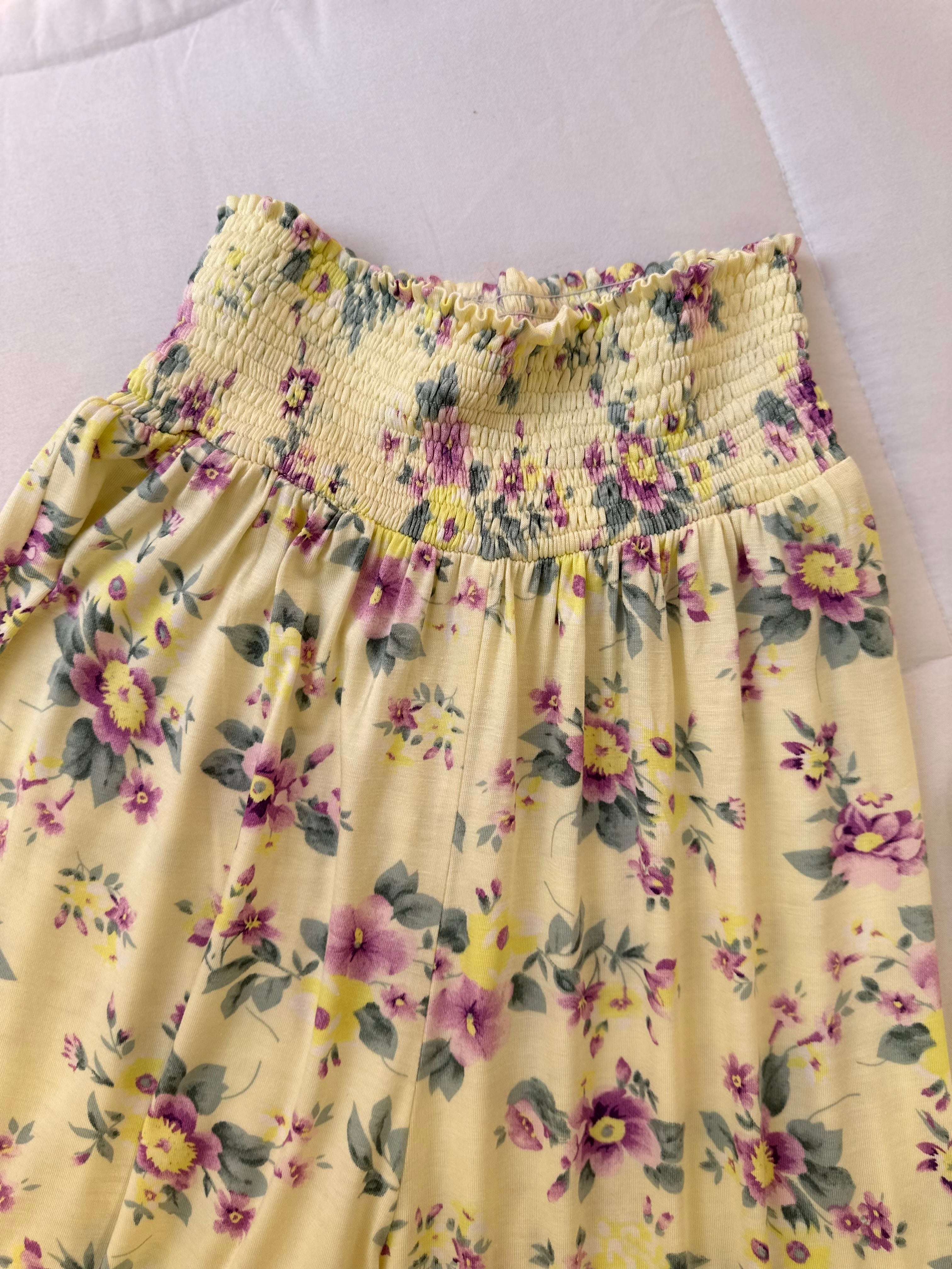 floral two-piece set