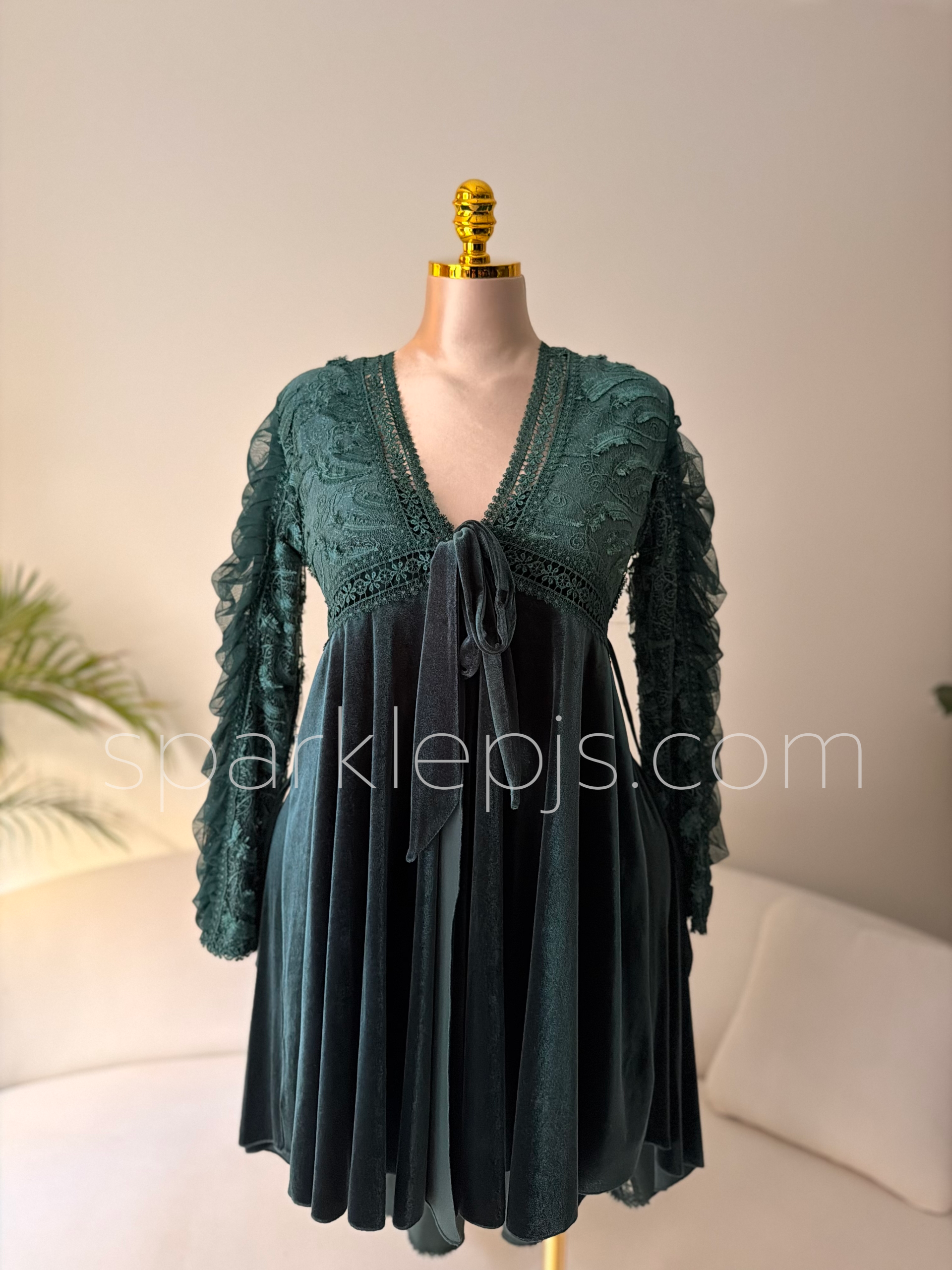 Satin Symphony Robe & Gown