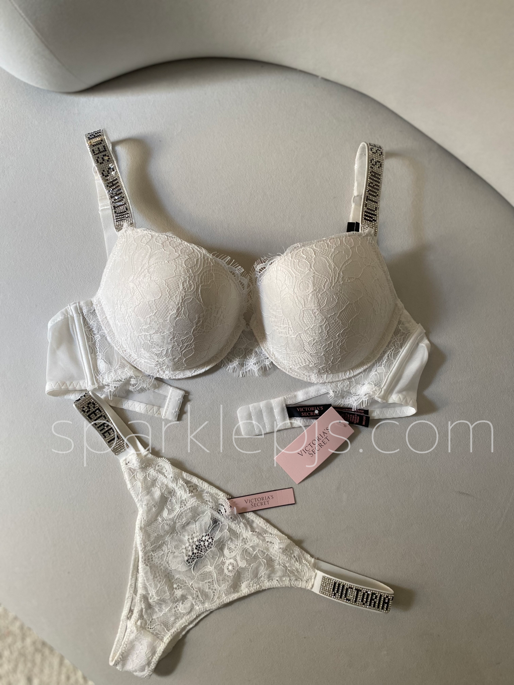Crystal Ivory Dream Bra Set