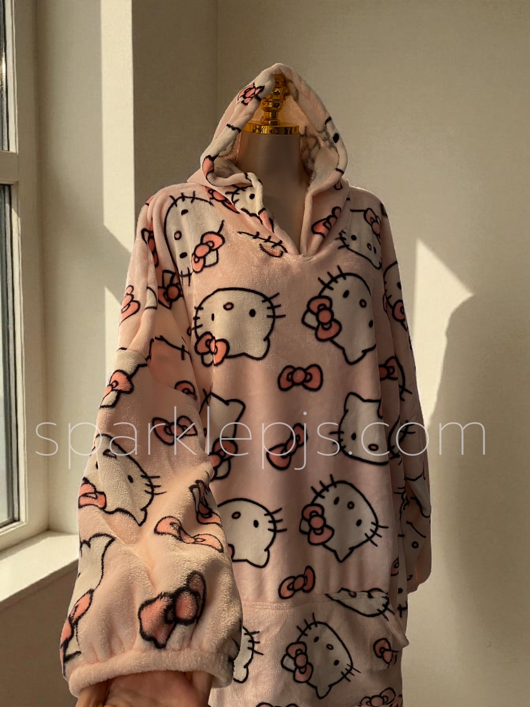 Kitty Cuddle Oversized Hoodie