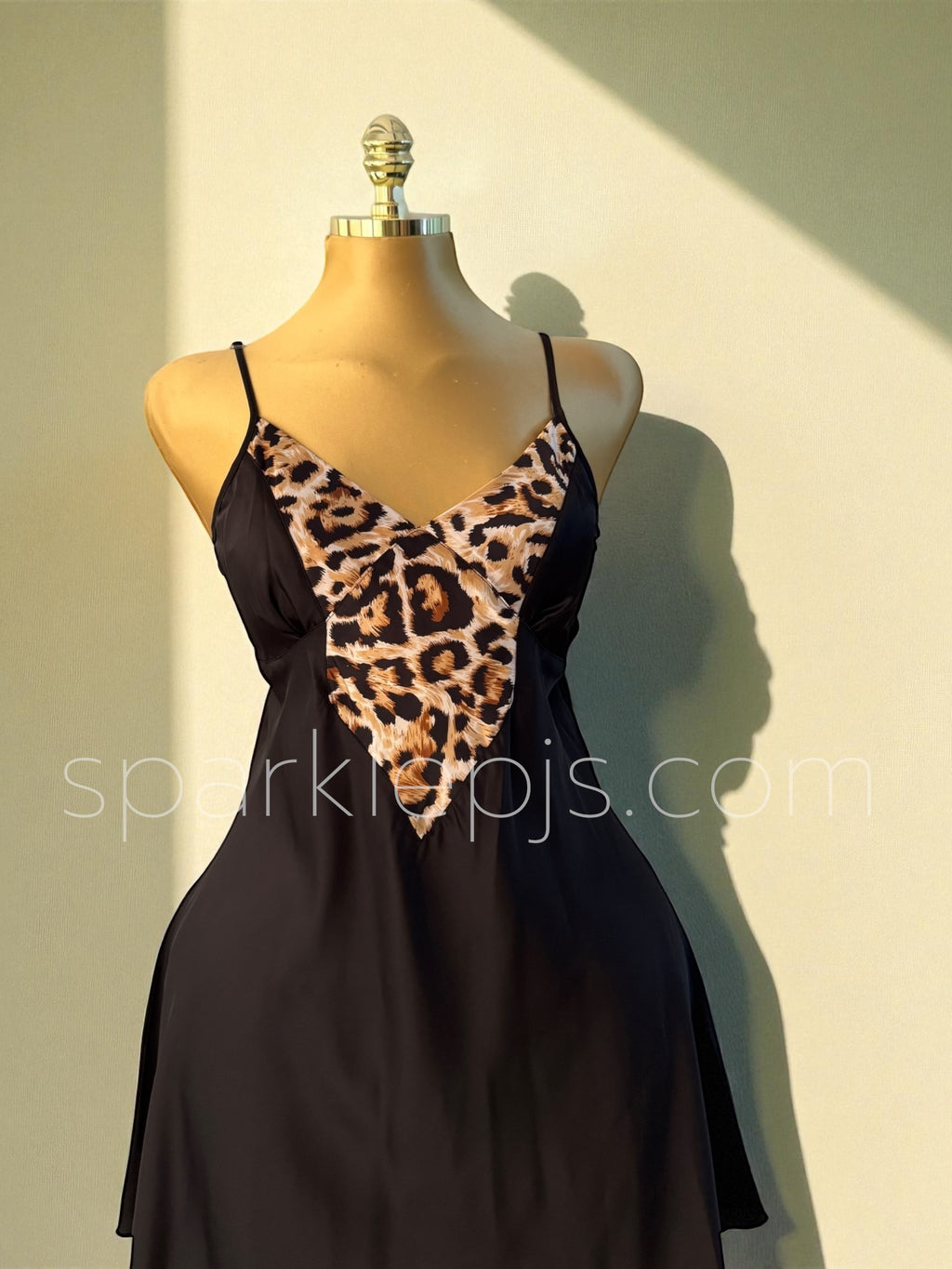 "Untamed Grace" Animal Print Lingerie