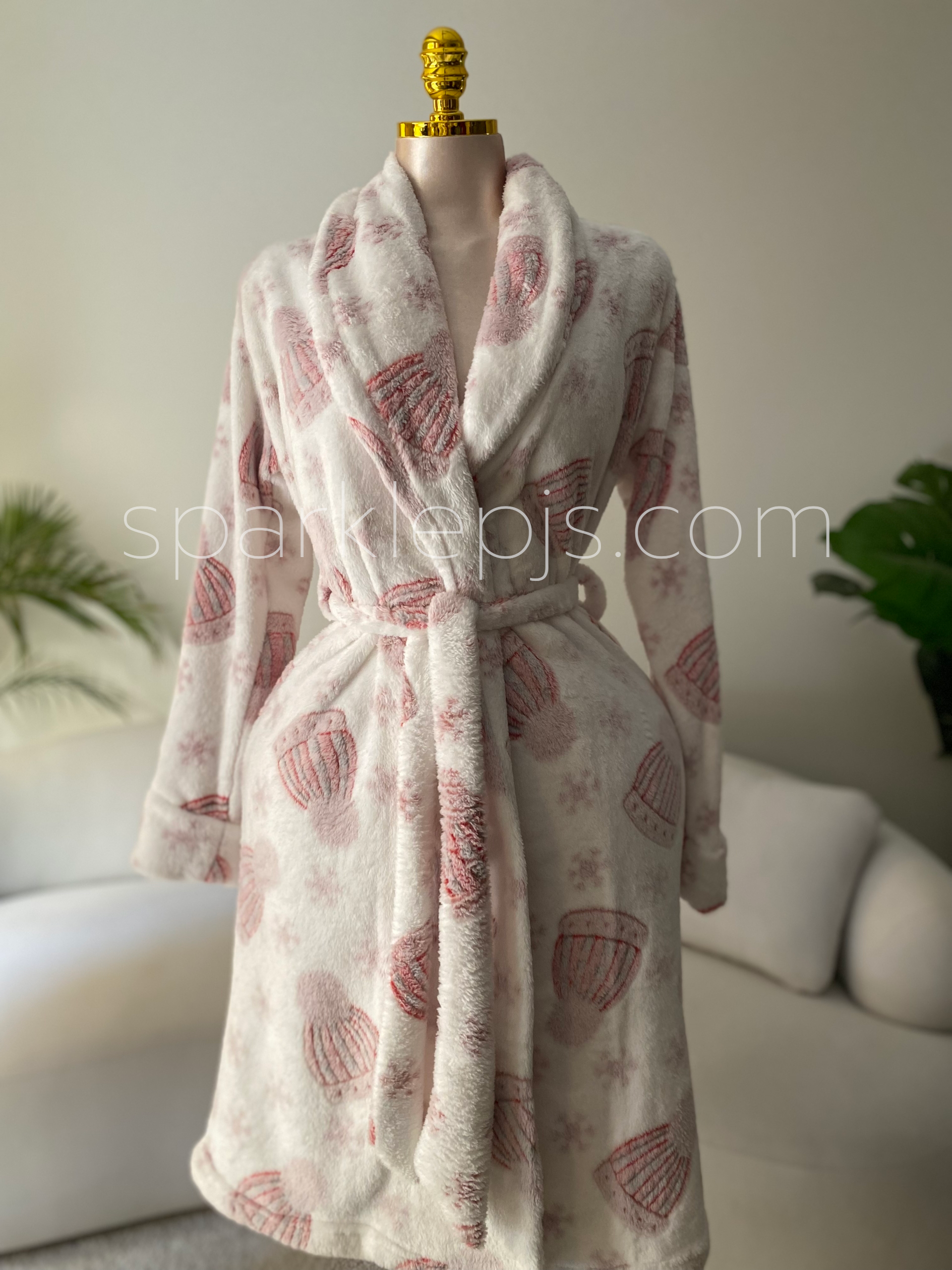 Snow-Kissed Comfort Robe